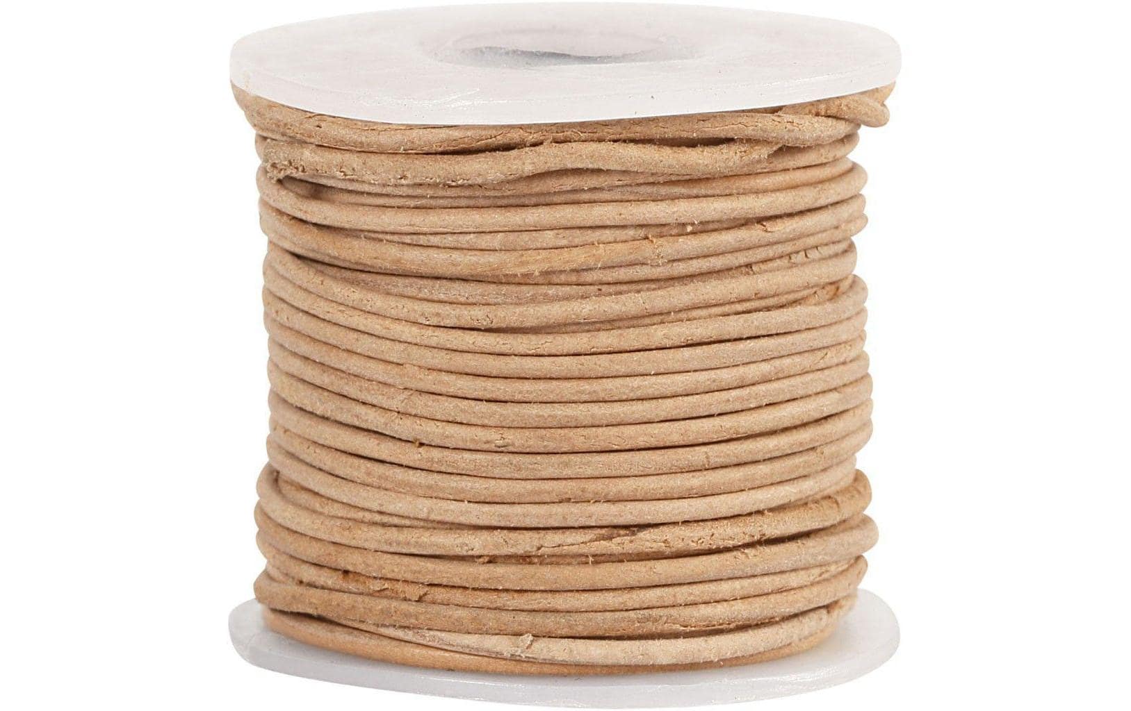 Creativ Company Lederband 1 mm, Beige, 10 m