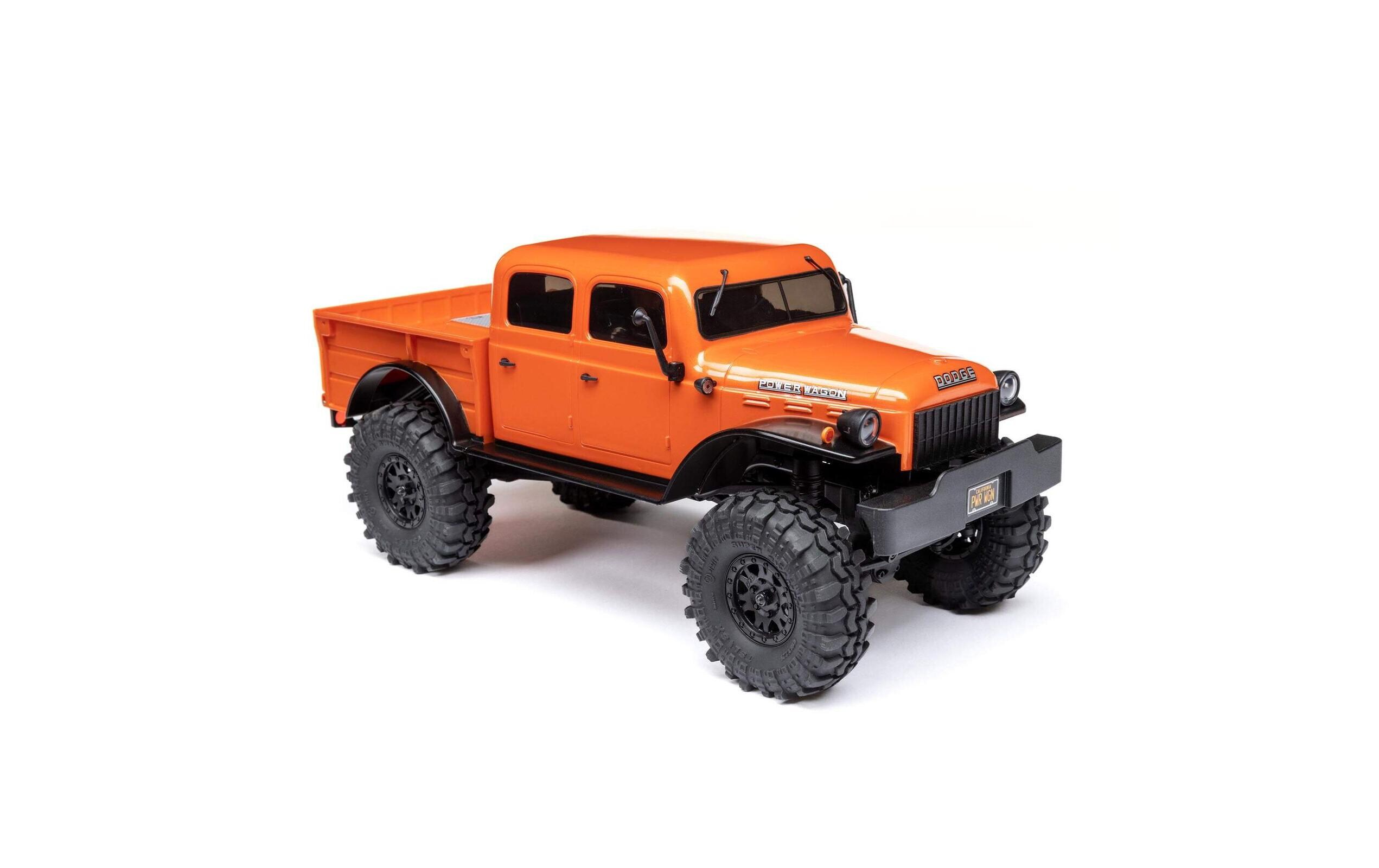 Axial Scale Crawler SCX24 Dodge Power Wagon Orange, 1:24, RTR