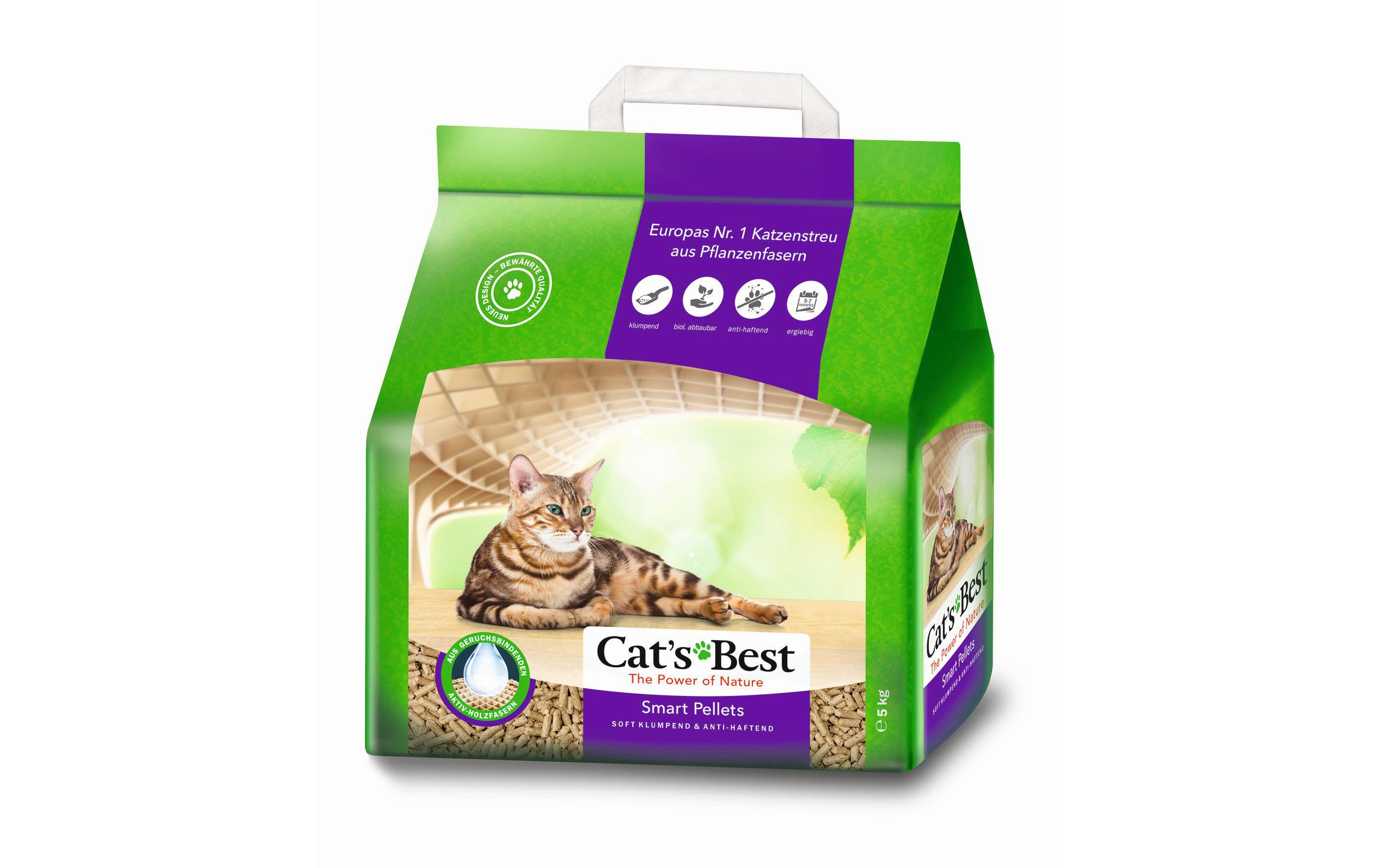 CAT'S BEST Katzenstreu Smart Pellets 10 l