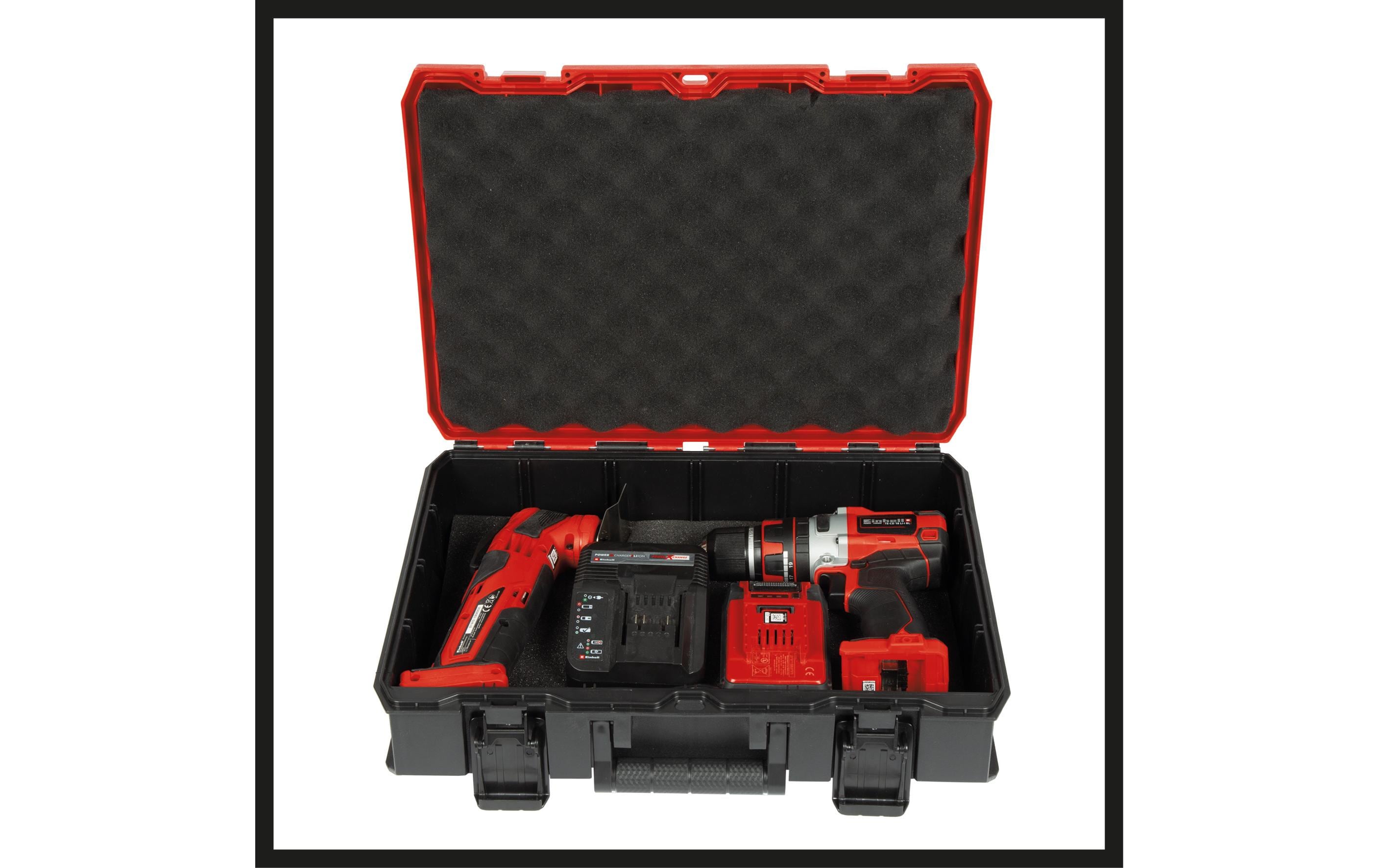 Einhell Systemkoffer E-Case S-F -teilig