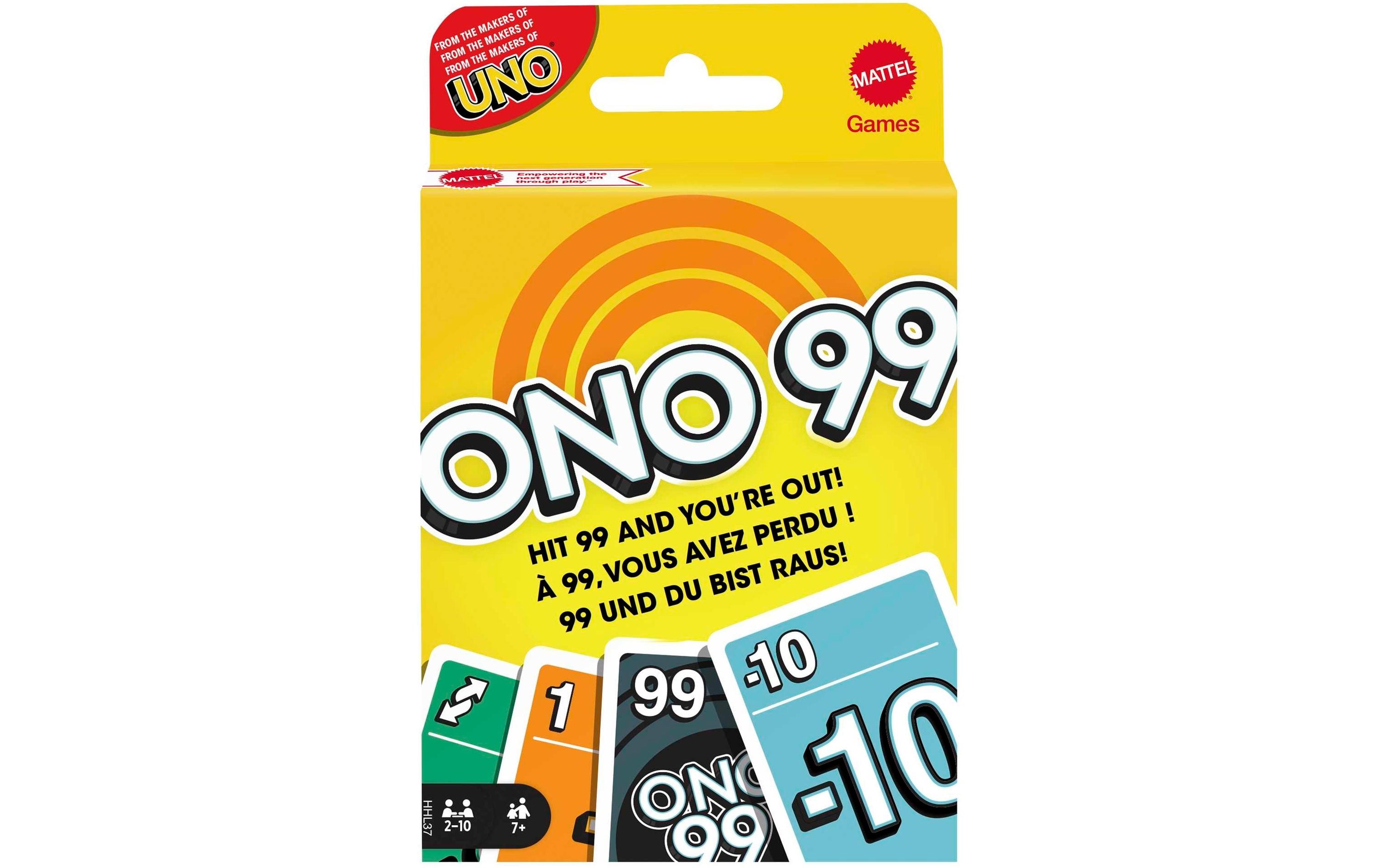 Mattel Spiele Kartenspiel ONO 99