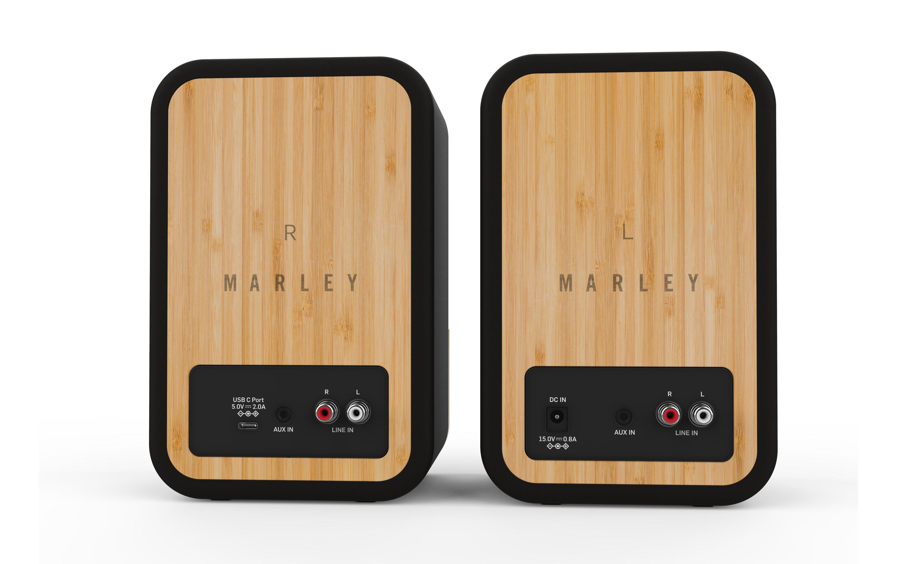 House of Marley Regallautsprecher Paar Get Together Duo Schwarz