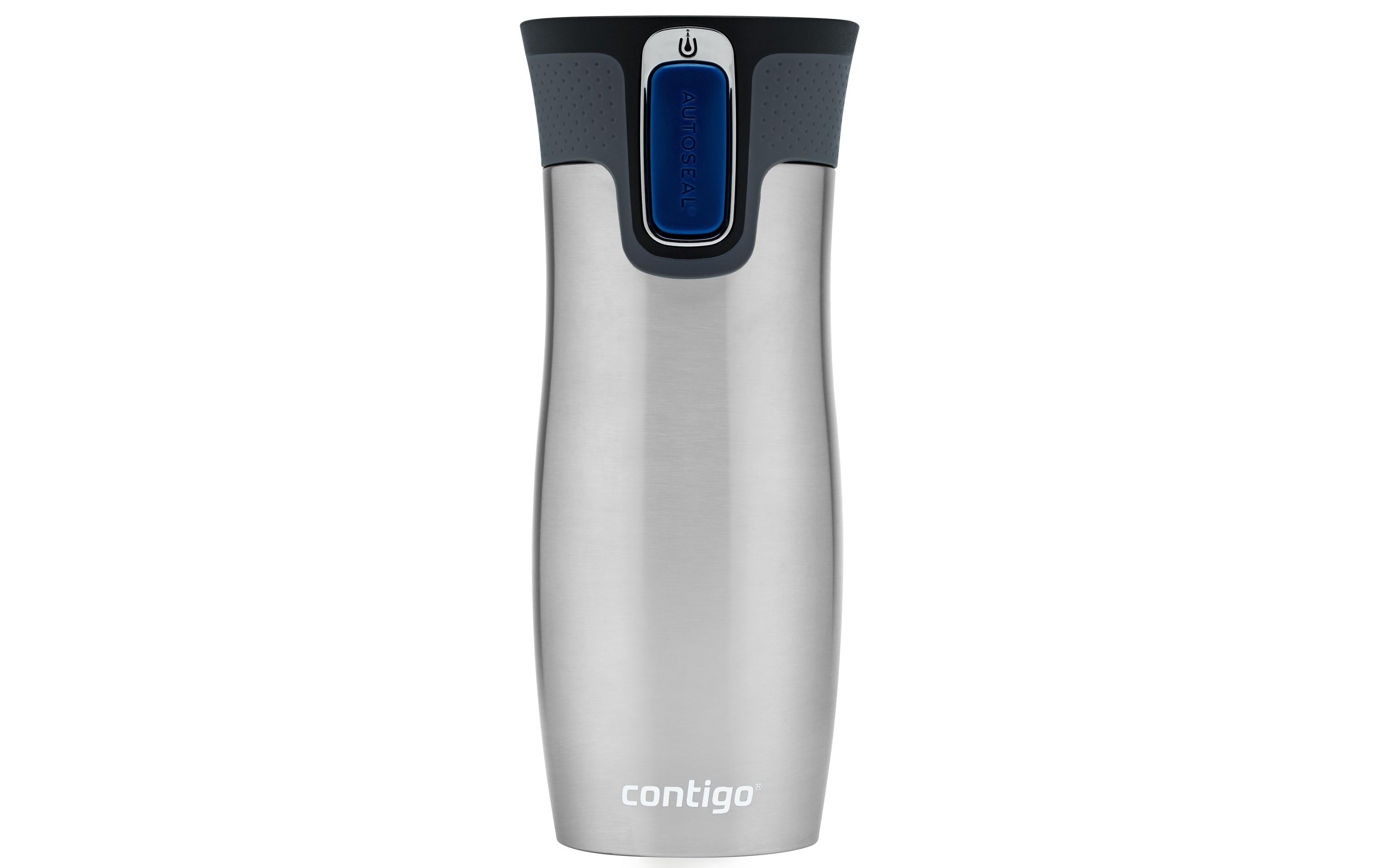 Contigo Thermobecher West Loop 470 ml, Silber