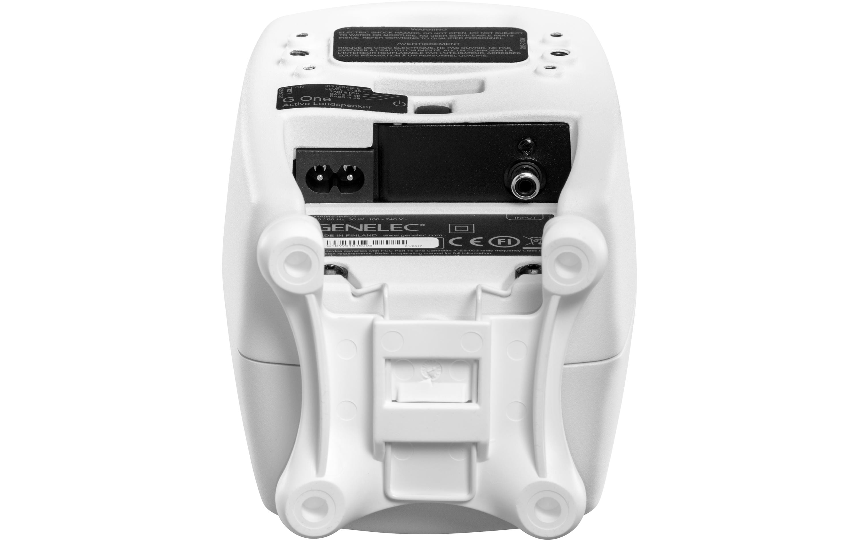 Genelec Regallautsprecher G One – 25 Watt, Weiss