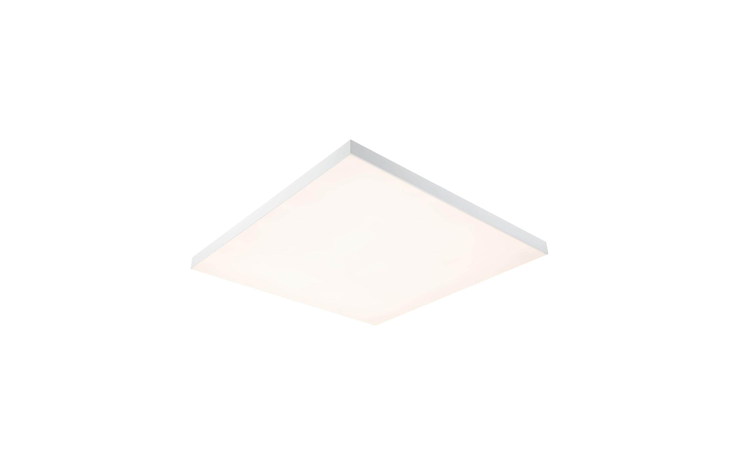 Paulmann Deckenleuchte LED Panel Velora Rainbow, 31 W, RGBW, Weiss