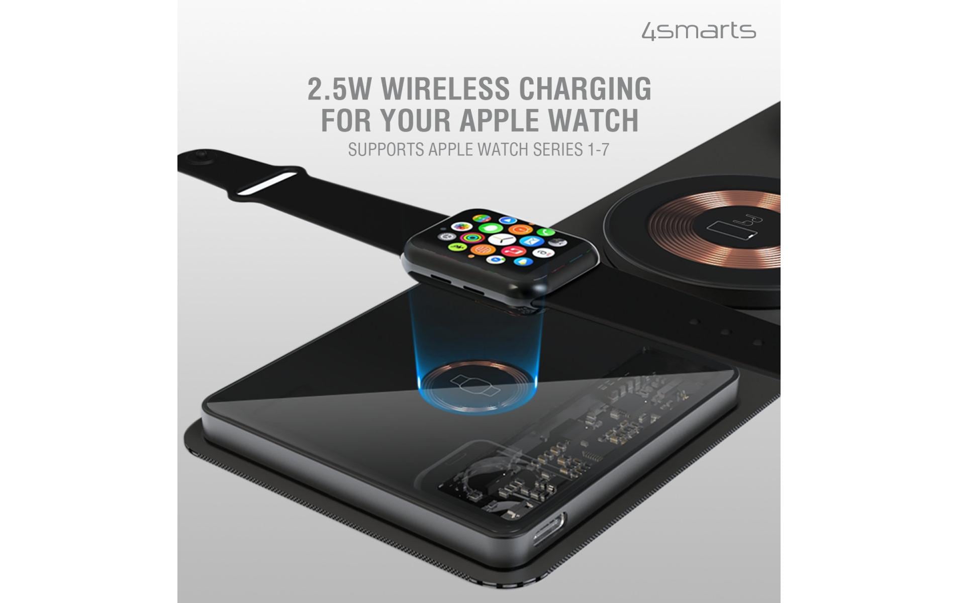 4smarts Wireless Charger UltiMag Lucid TripleFold 15W