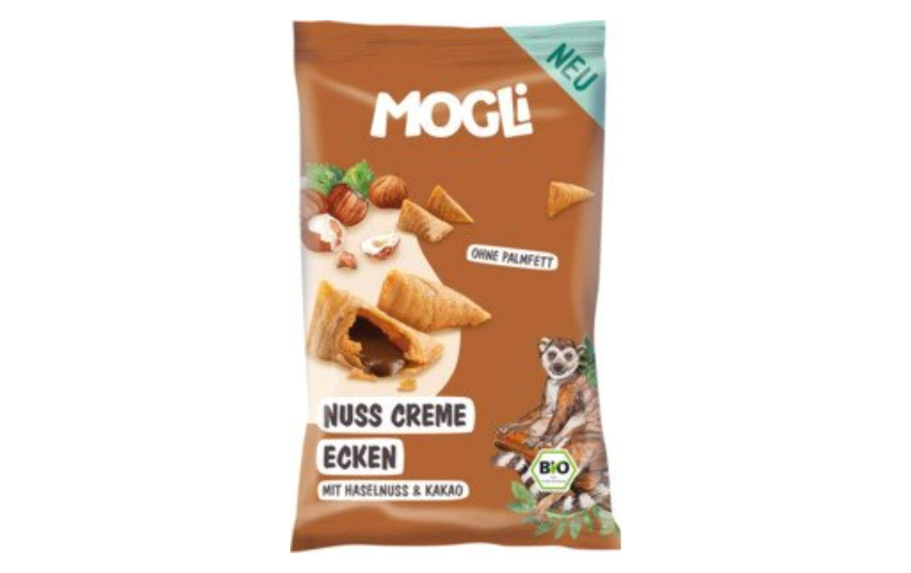 Mogli Knabberspass Nuss Creme Ecken 30 g