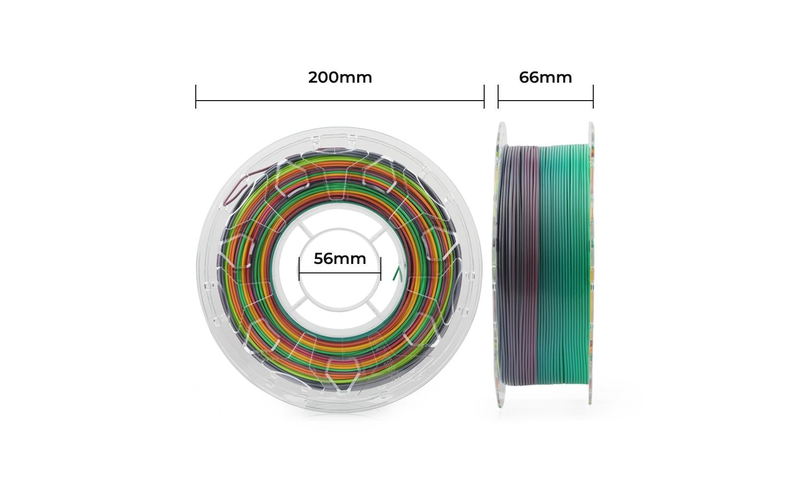 Creality Filament CR-PLA Regenbogen, 1.75 mm, 1 kg