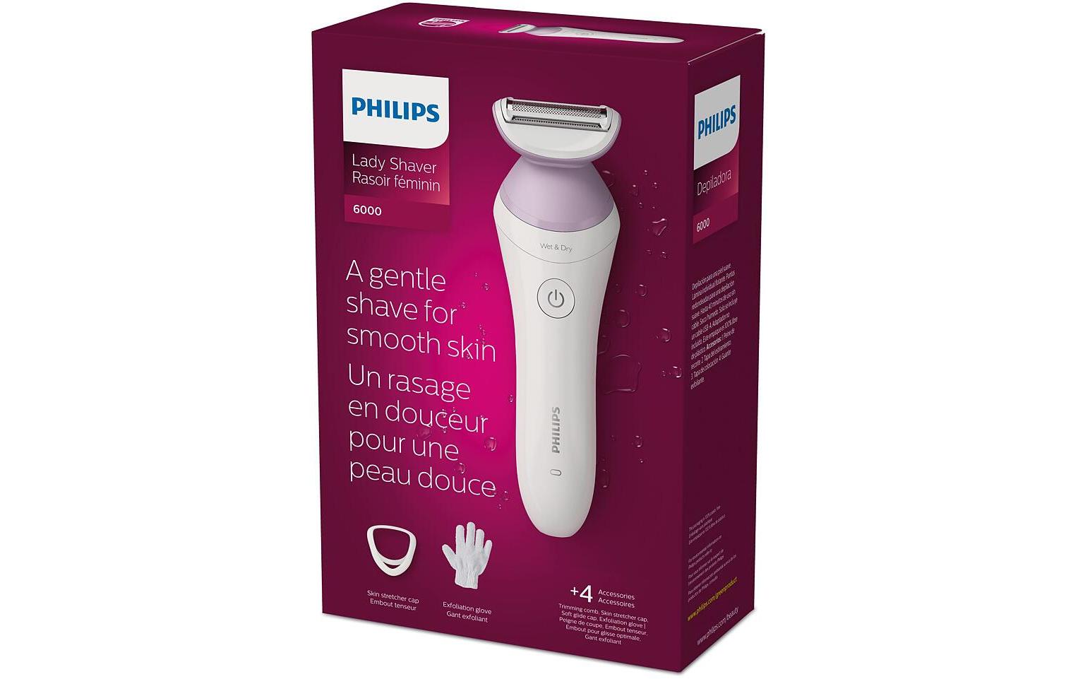 Philips Körperrasierer Lady Shaver Series 6000 BRL136/00