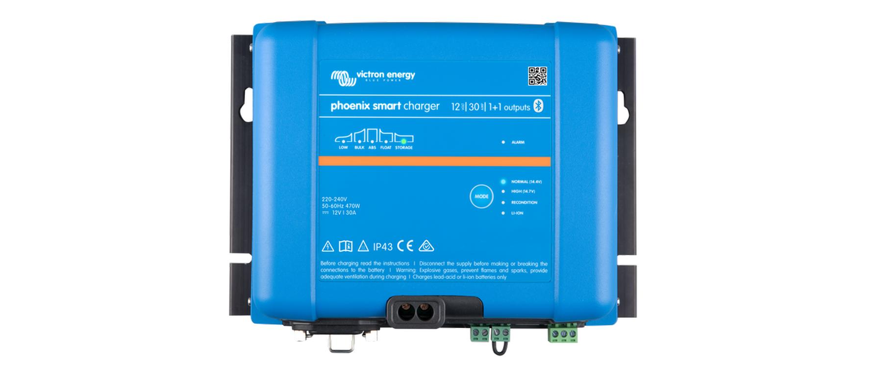 Victron Batterieladegerät Phoenix Smart IP43 1+1, 24 V 25A