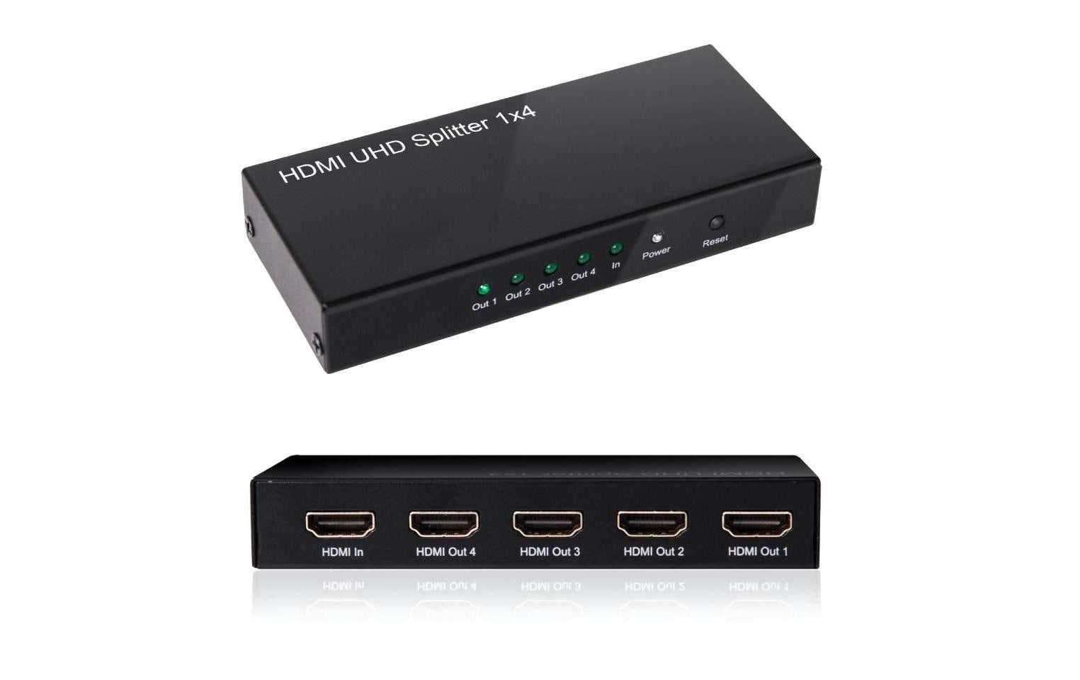 Club 3D 4-Port Signalsplitter HDMI 2.0 UHD Splitter 4 Port