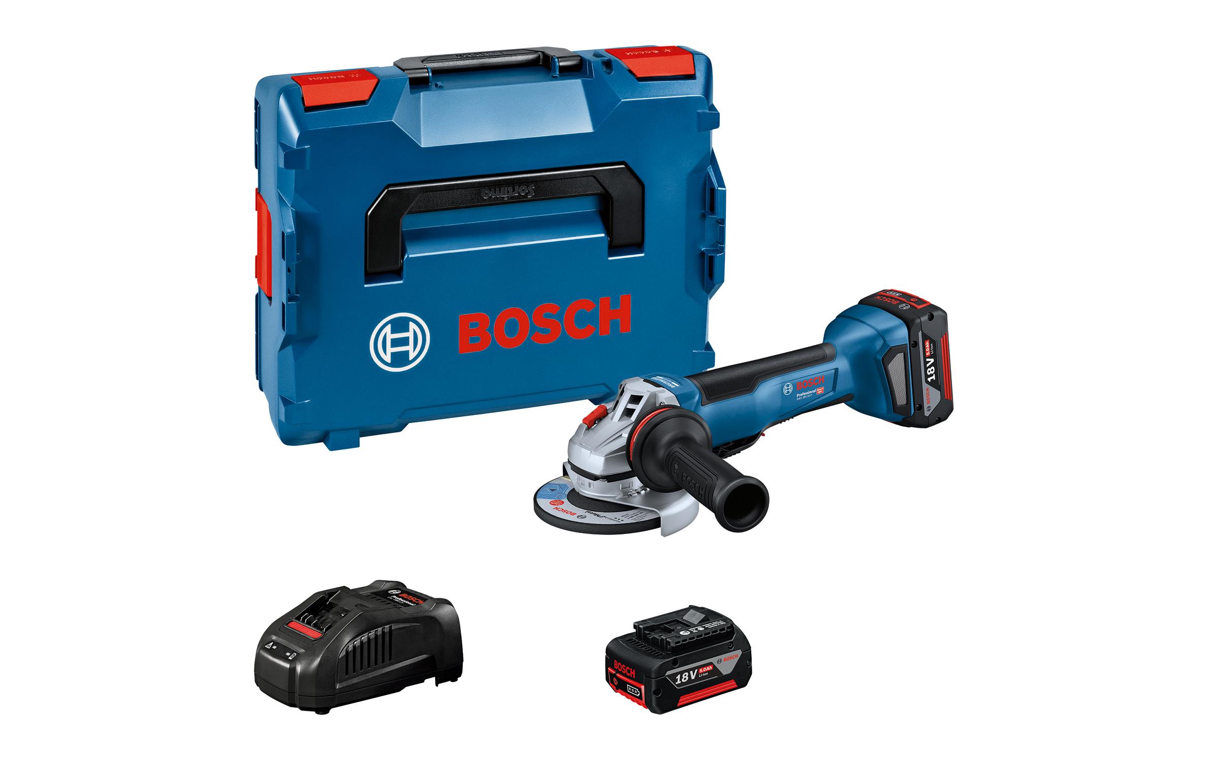 Bosch Professional Winkelschleifer GWS 18 V-10 P