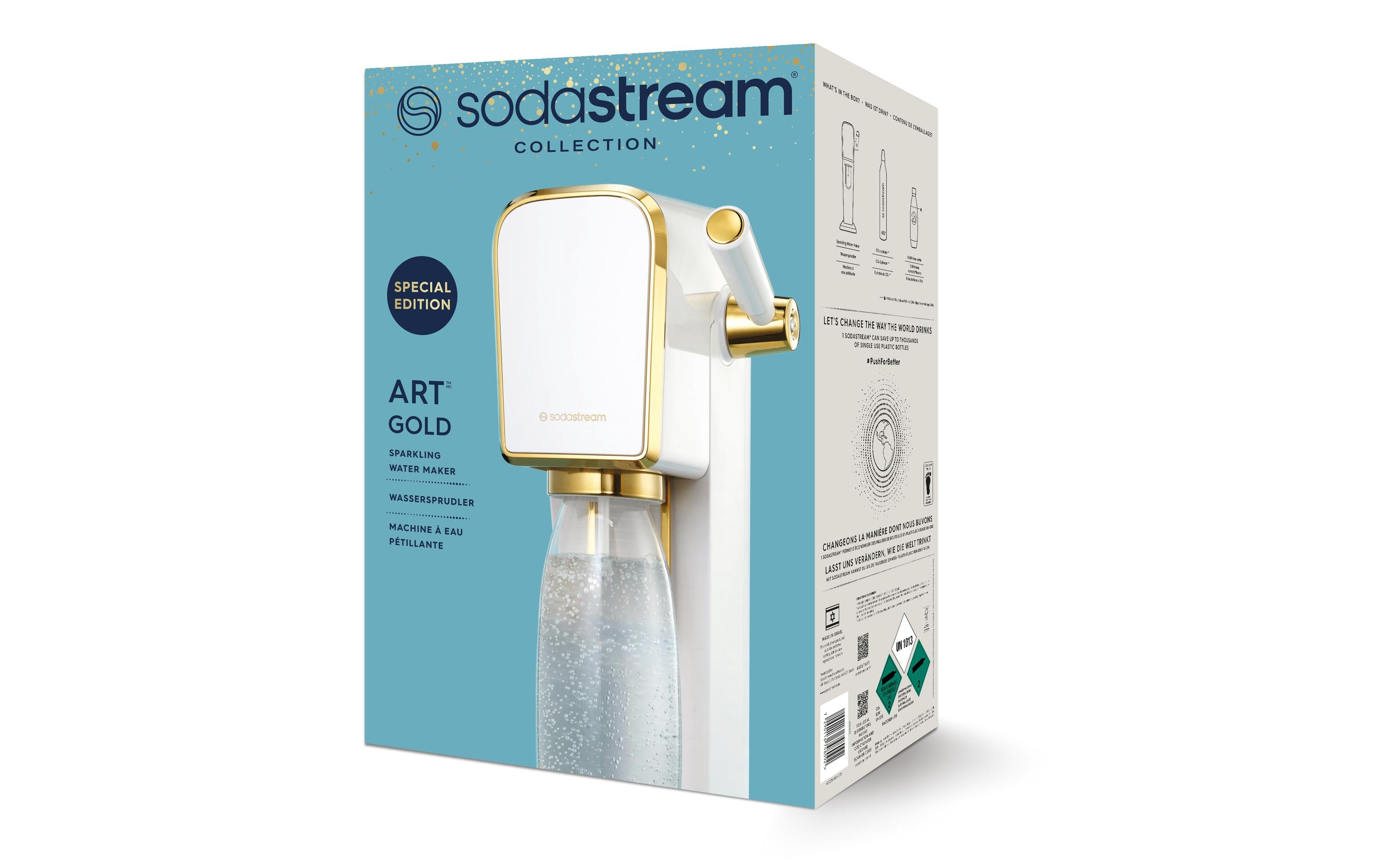 Sodastream Wassersprudler Art Weiss/Gold