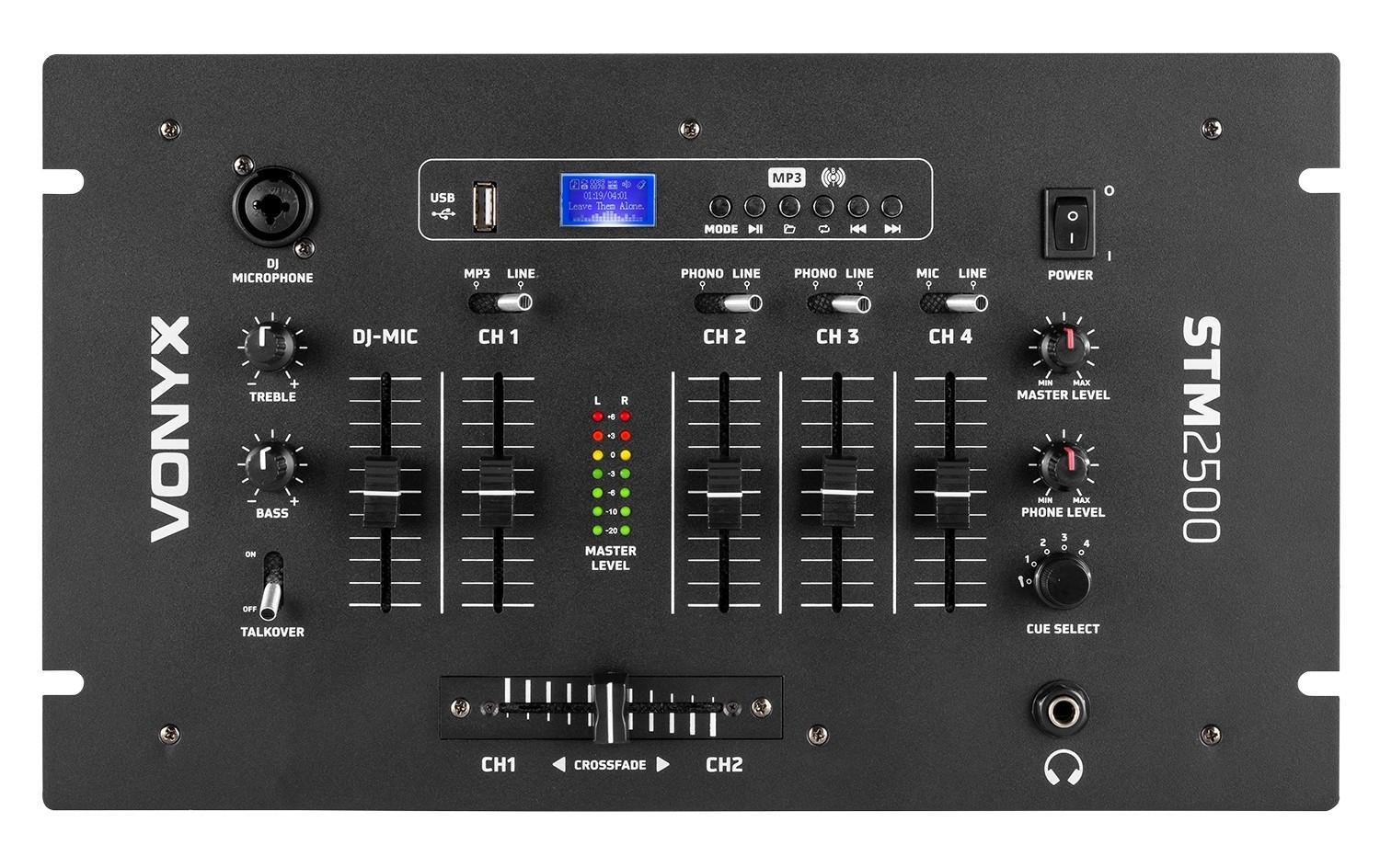 Vonyx DJ-Mixer STM2500