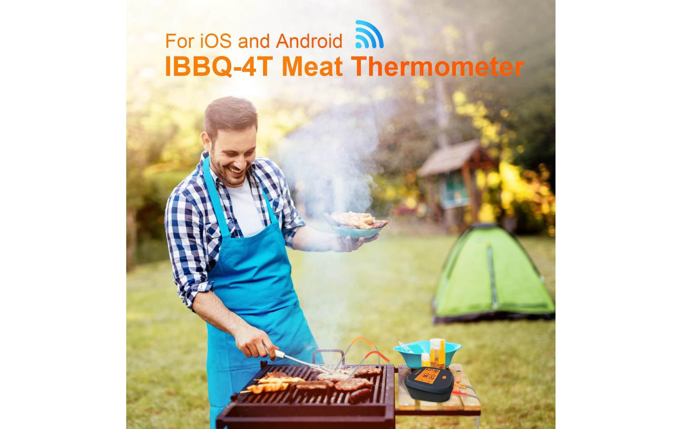 Inkbird Fleischthermometer IBBQ-4T WiFi