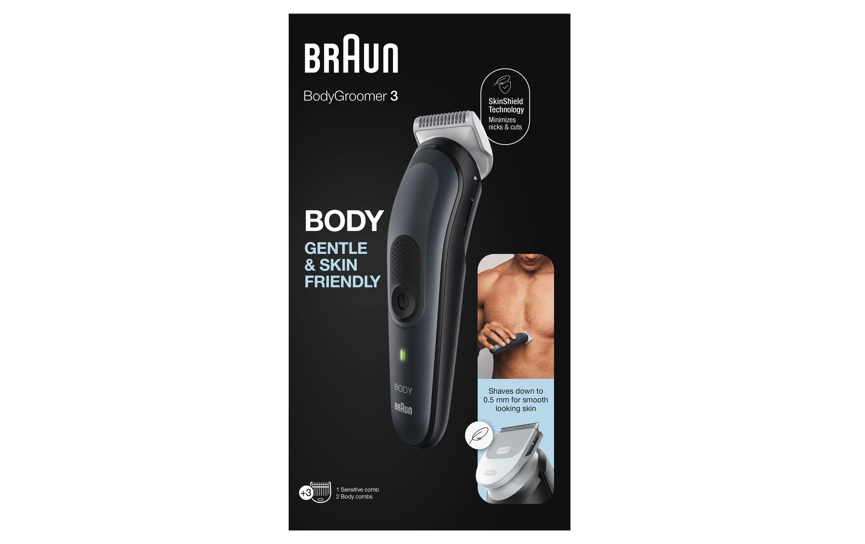 Braun Körperrasierer Bodygroomer 3 BG3350