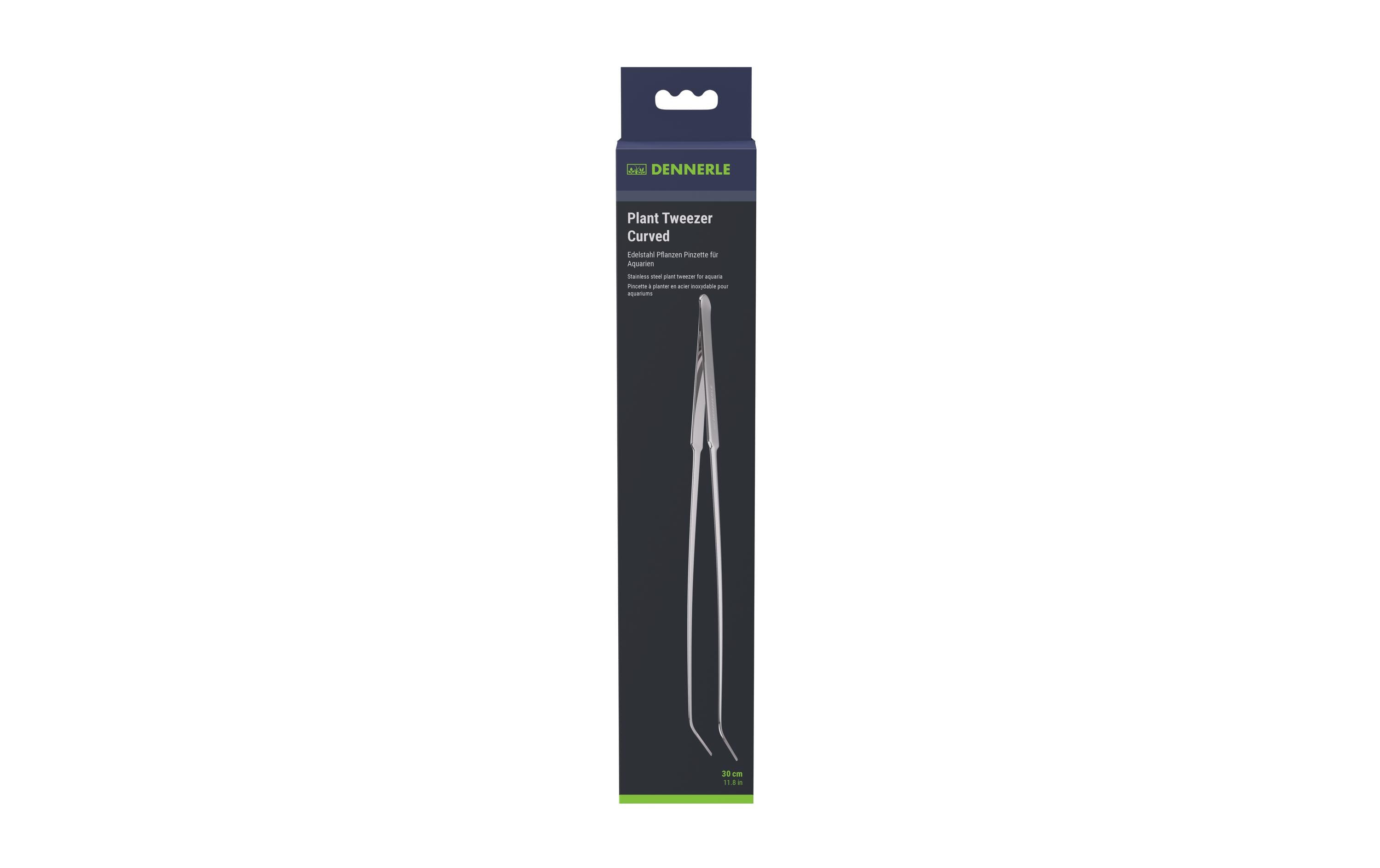 Dennerle Pflanzenpinzette Plant Tweezer Curved, 30 cm