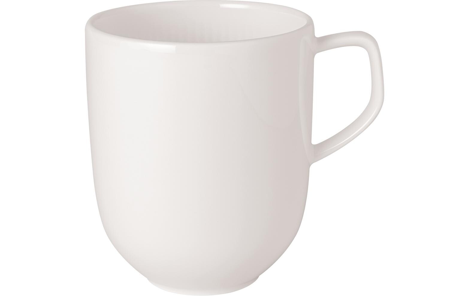 Villeroy & Boch Kaffeebecher Afina 300 ml, 6 Stück, Weiss