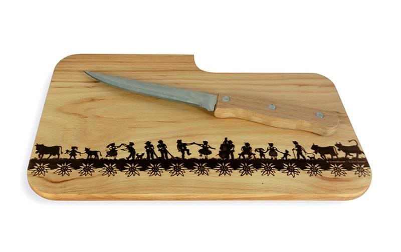 Trendform Schneidebrett-Set Swiss Tradition 15 cm x 26 cm