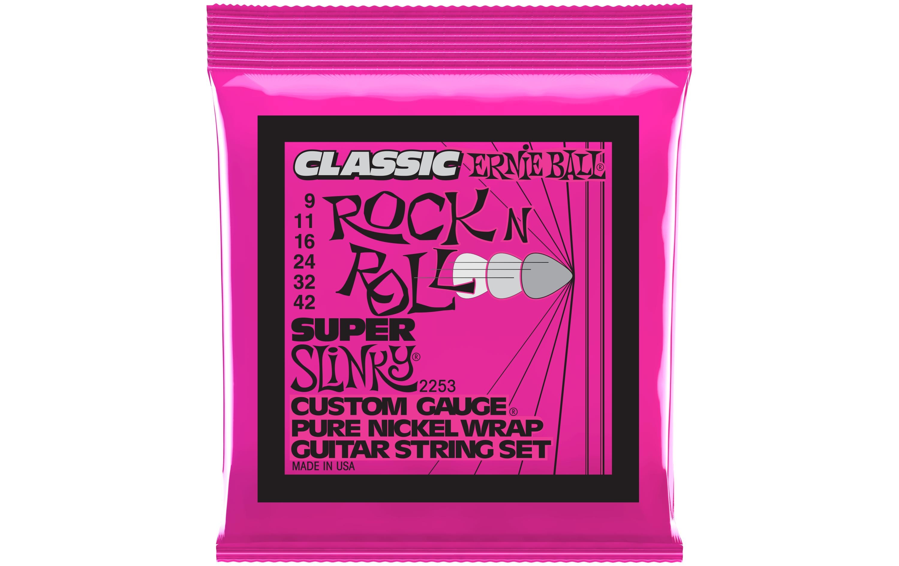 Ernie Ball Gitarrensaiten 2253 Slinky Rock'N'Roll – Super 09-42