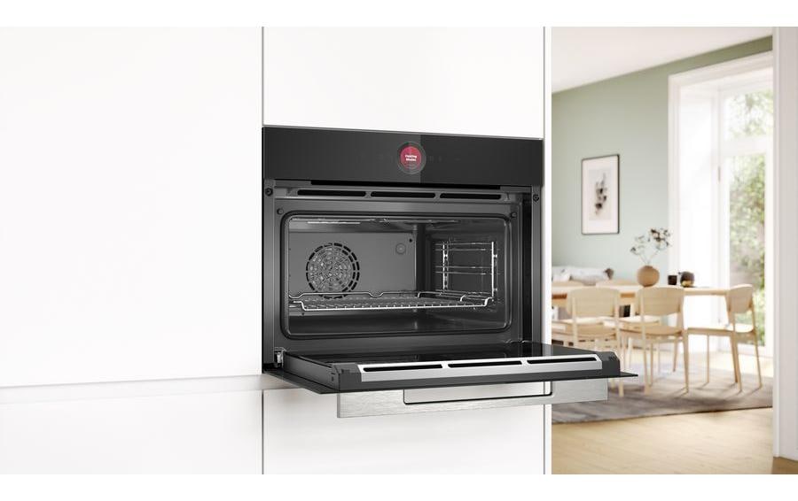 Bosch Einbaubackofen CBG7341B1 Schwarz A+