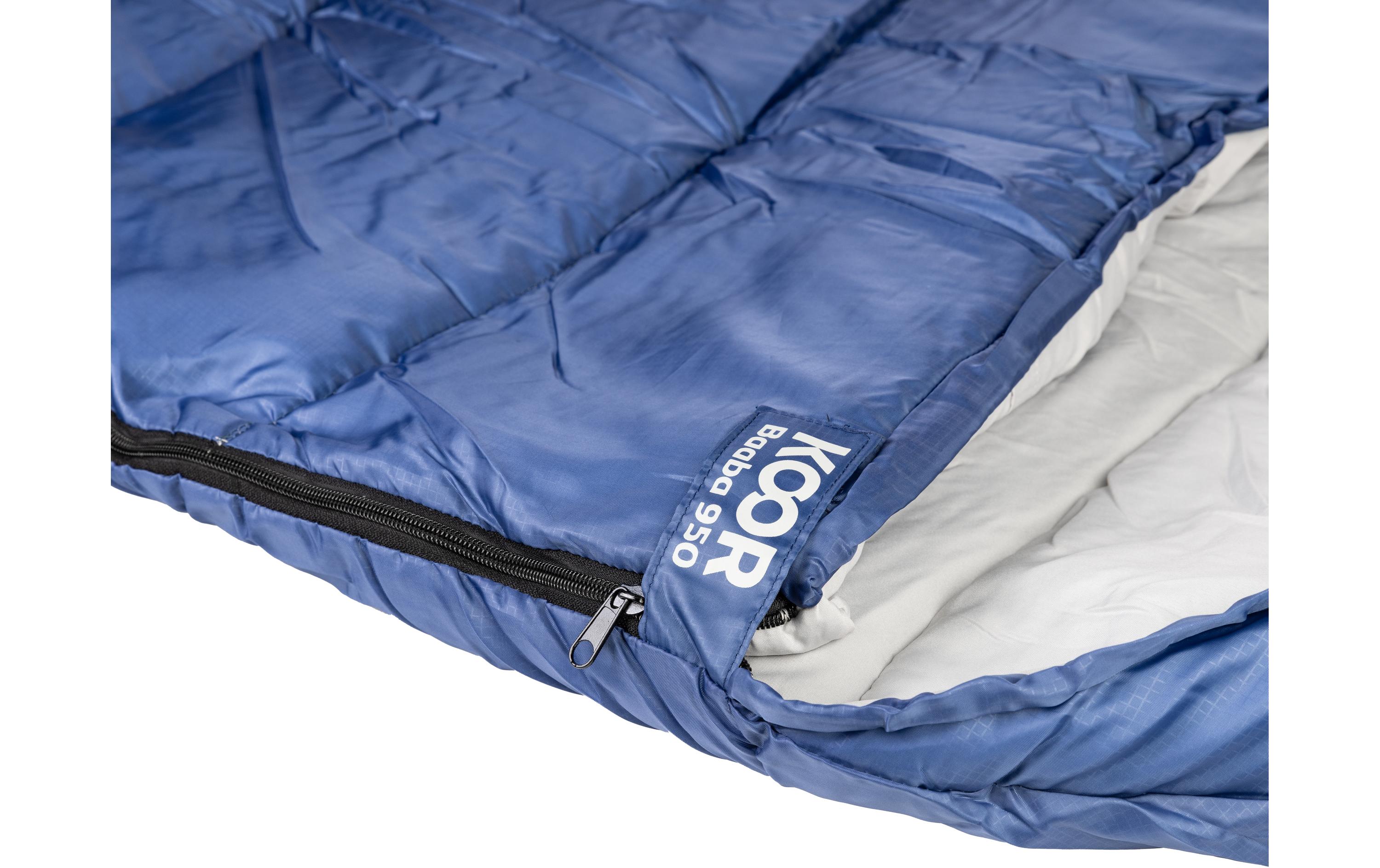 KOOR Schlafsack Baaba 950 Blau 80 x 220 cm