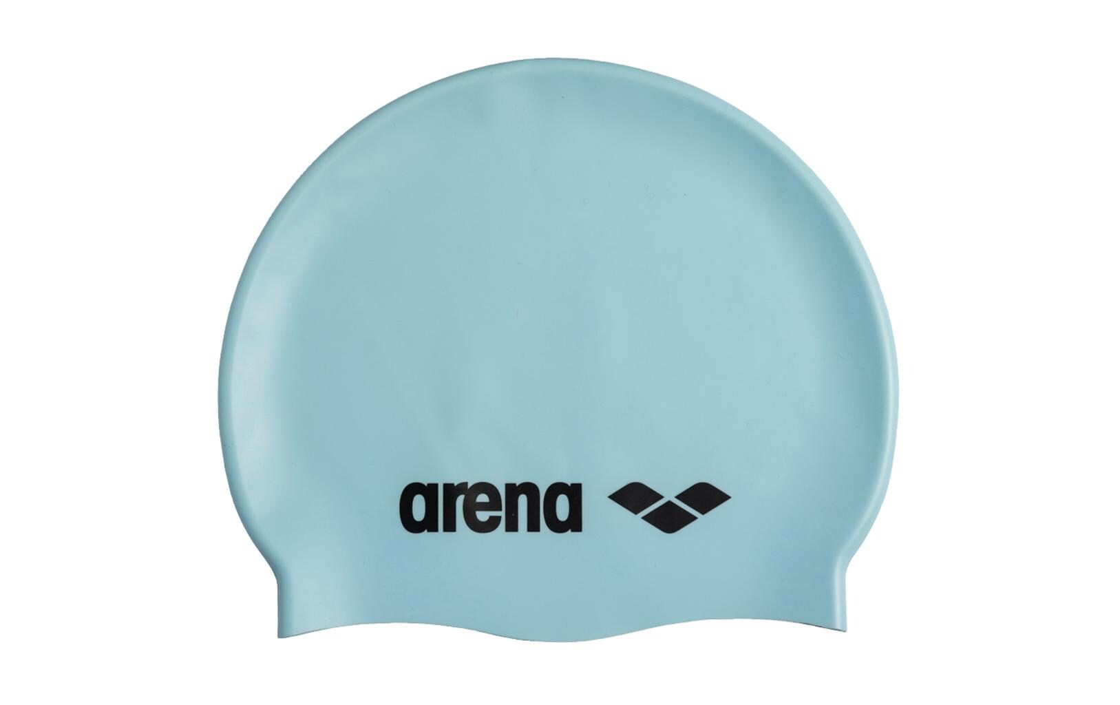 Arena Badekappe Classic Silicone Cap, Blau