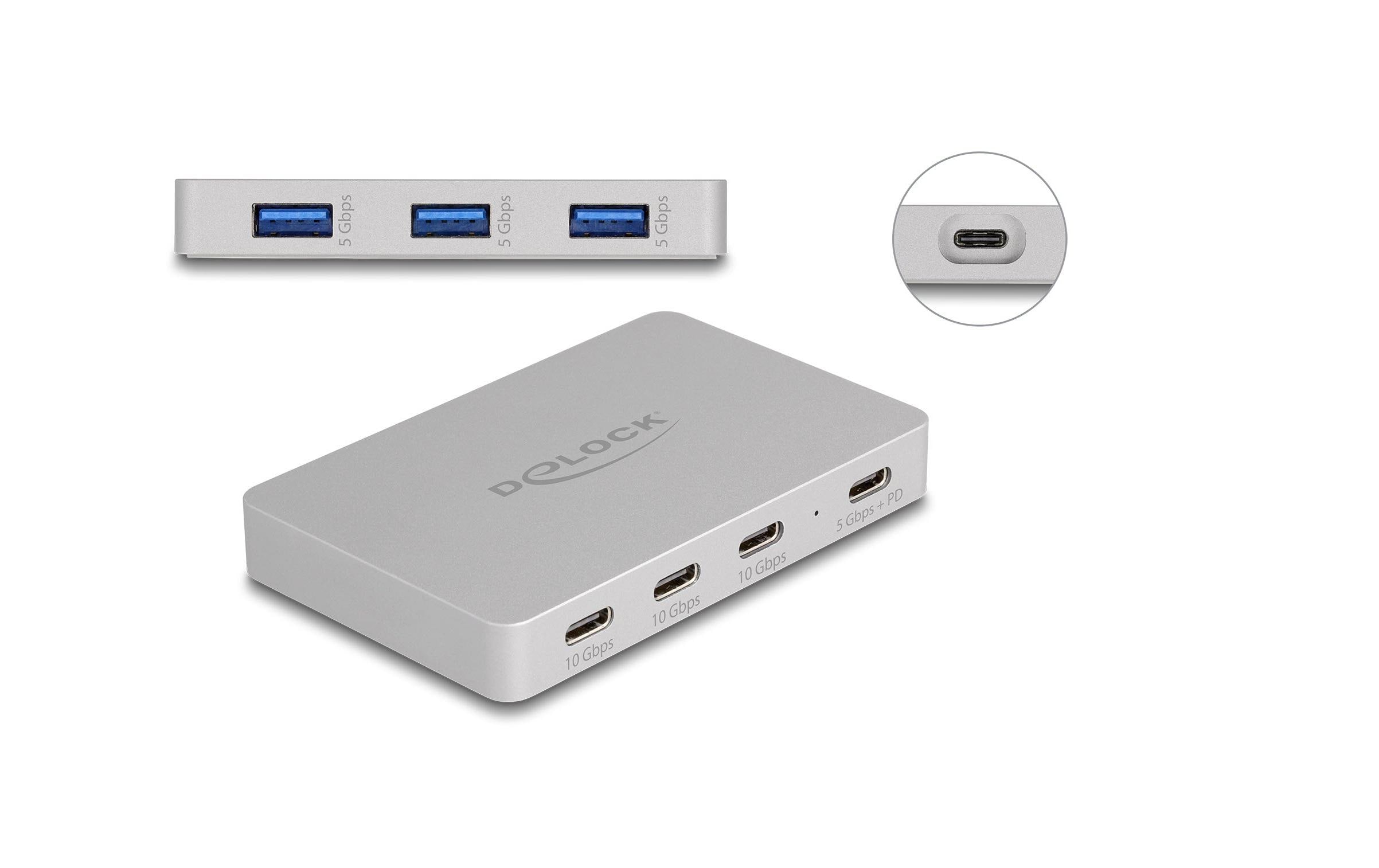 Delock USB-Hub 64279 7x Port USB Hub