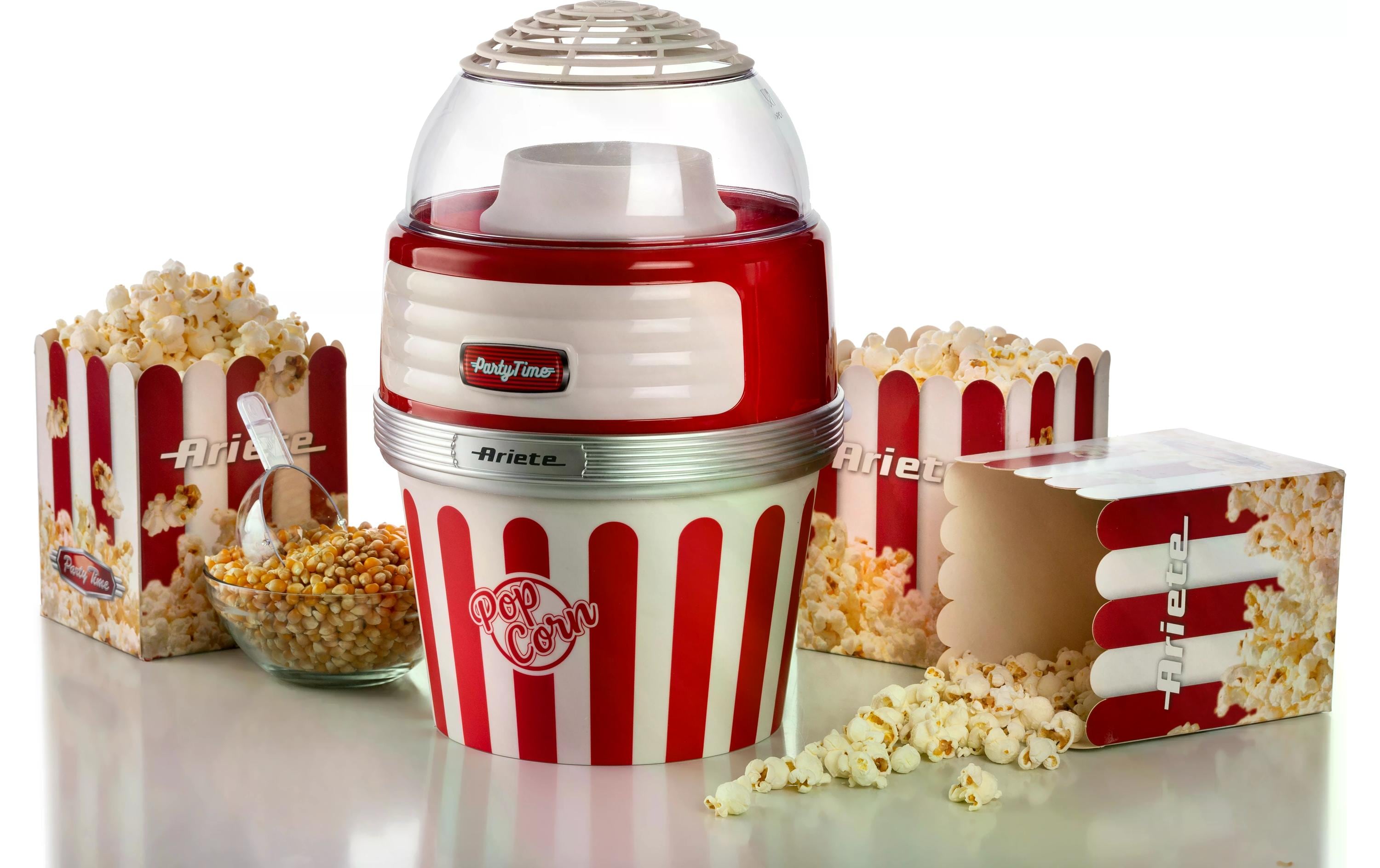 Ariete Popcorn Maschine Party Time ARI-2957-RD Rot/Weiss