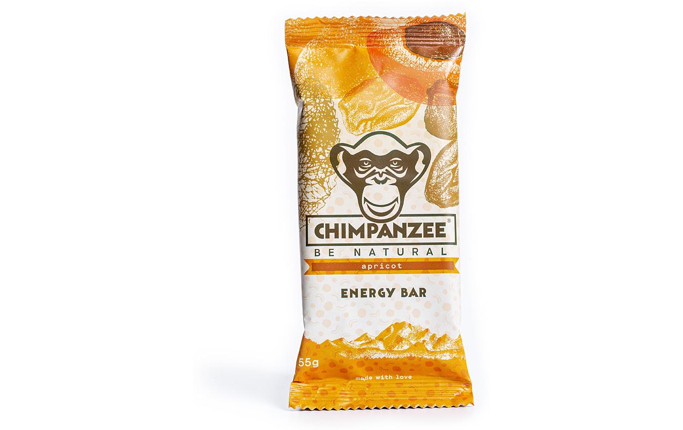 Chimpanzee Energy Bar, Box Aprikose, 20 x 55 g