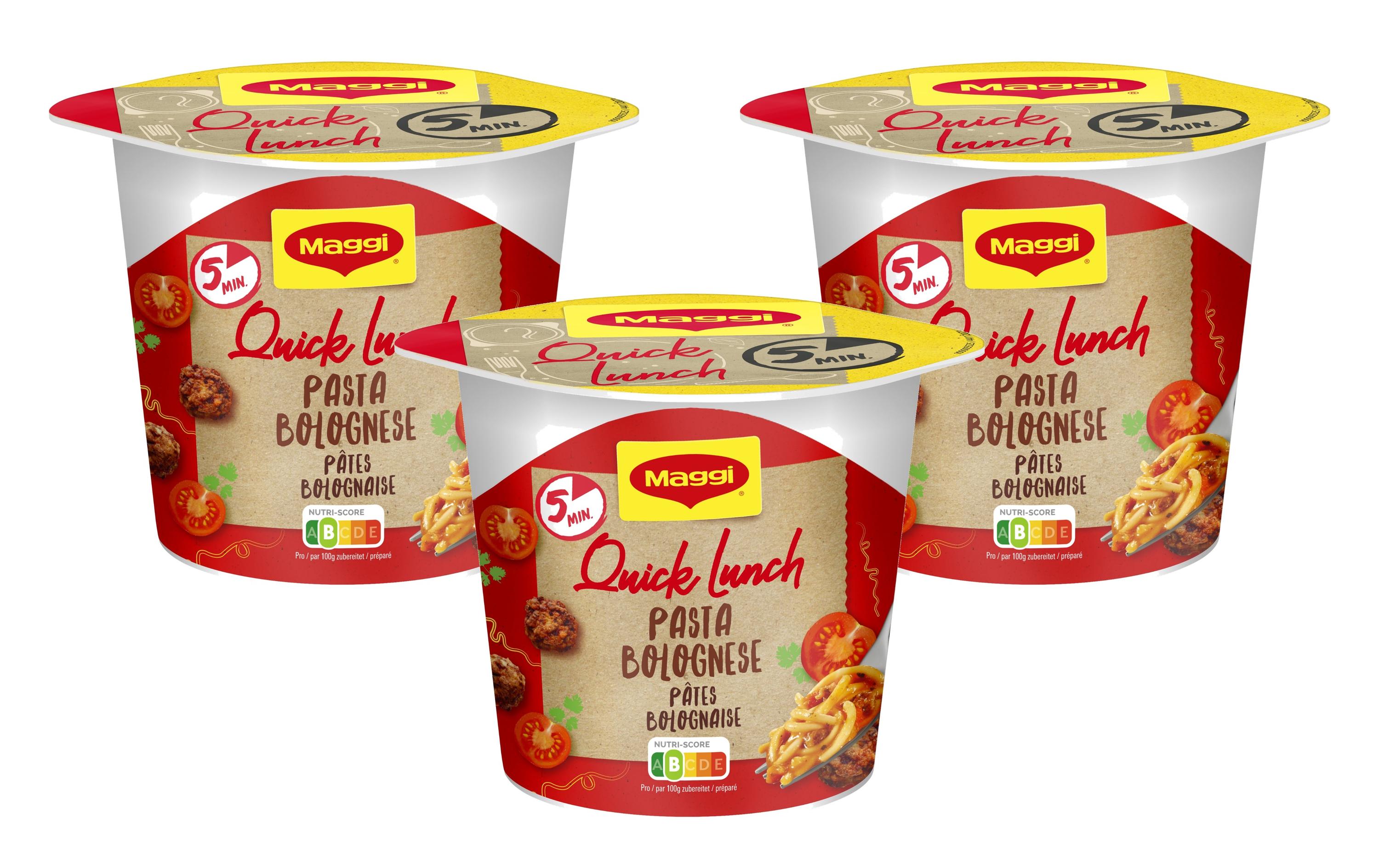 Maggi Quick Lunch Pasta Bolognese 3 x 60 g