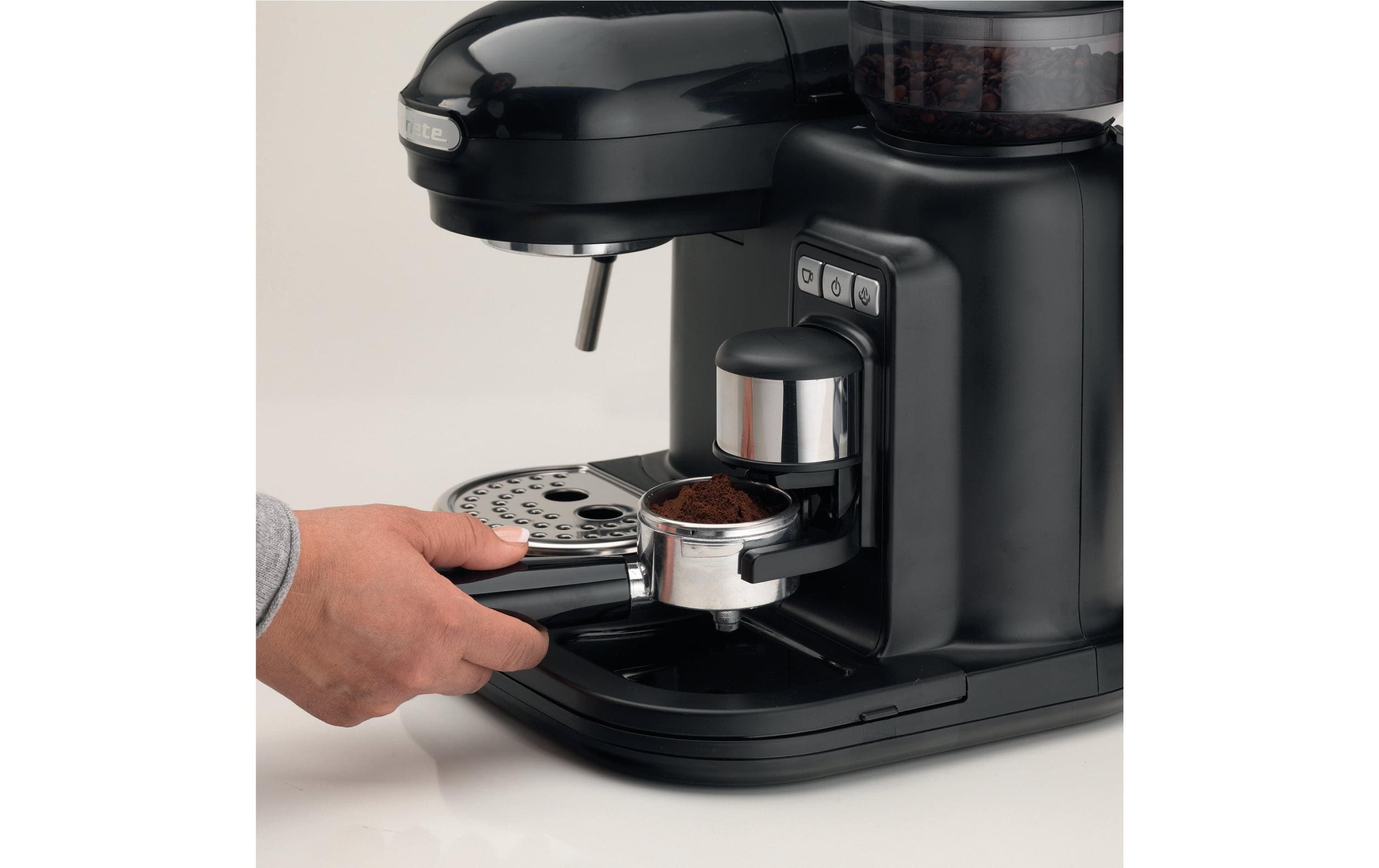 Ariete Portionskaffeemaschine MODERNA Schwarz