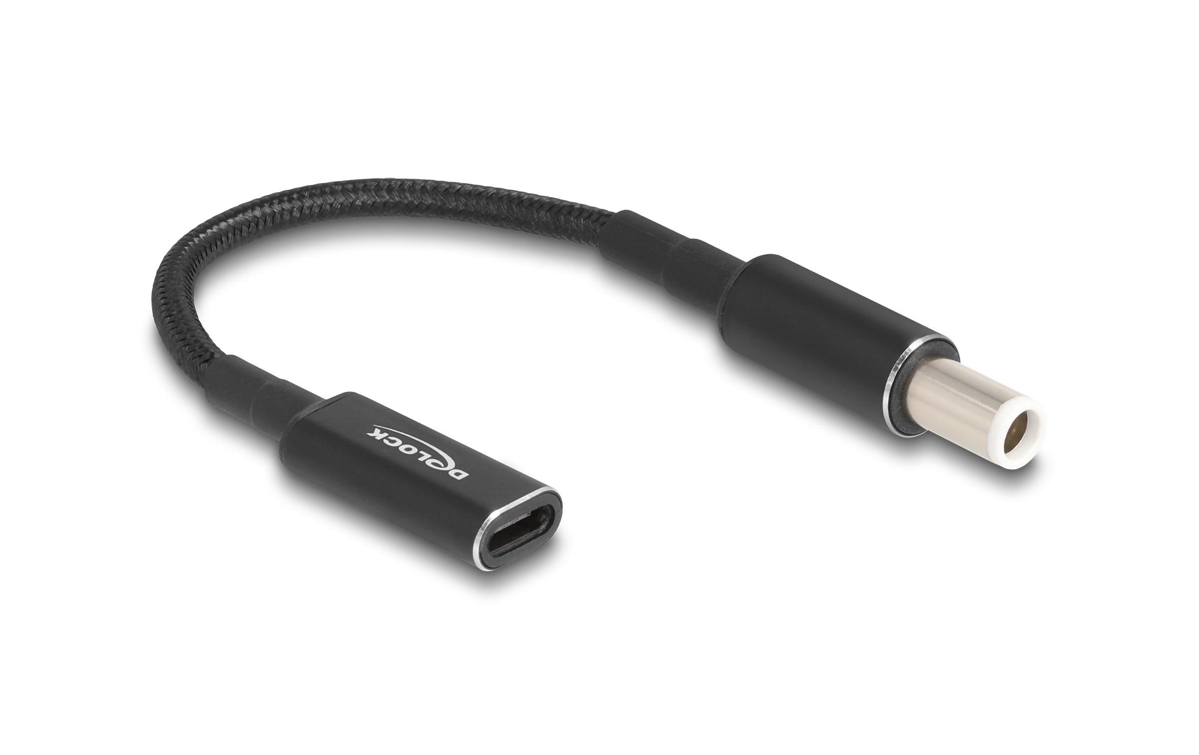 Delock Ladekabel USB-C zu Dell 7.4 x 5 mm 15 cm