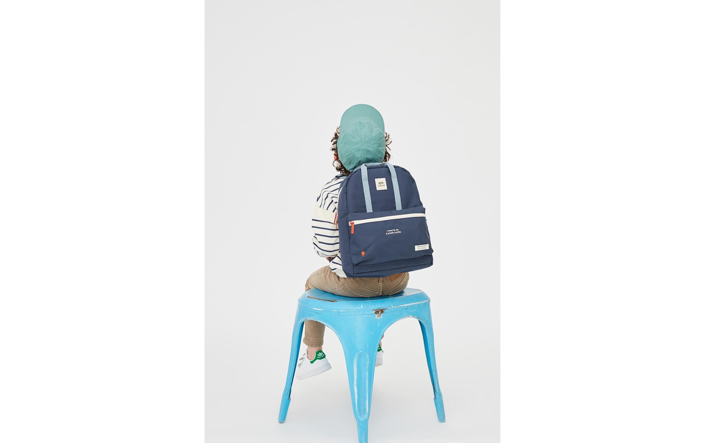 Lefrik Kinderrucksack September Classic Blau