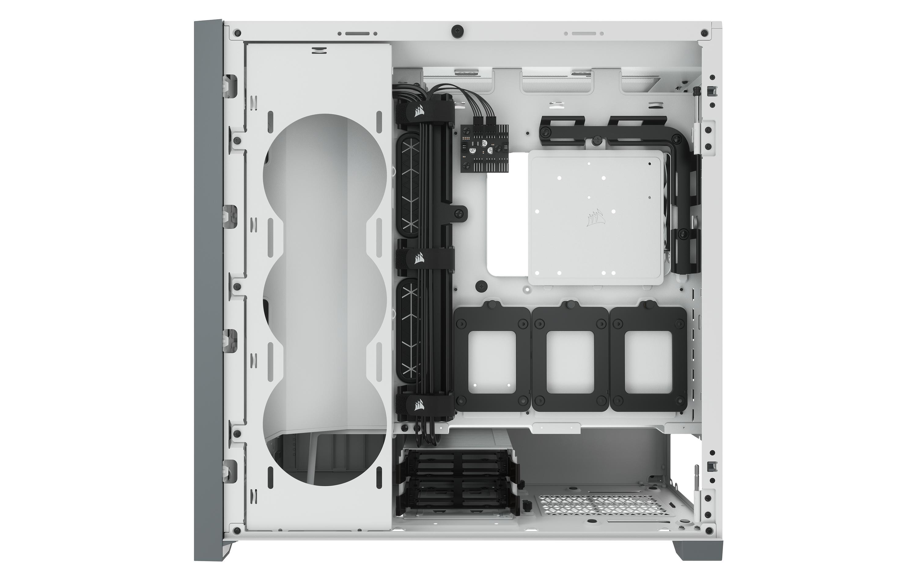 Corsair PC-Gehäuse Midi Tower 5000D Airflow TG Weiss