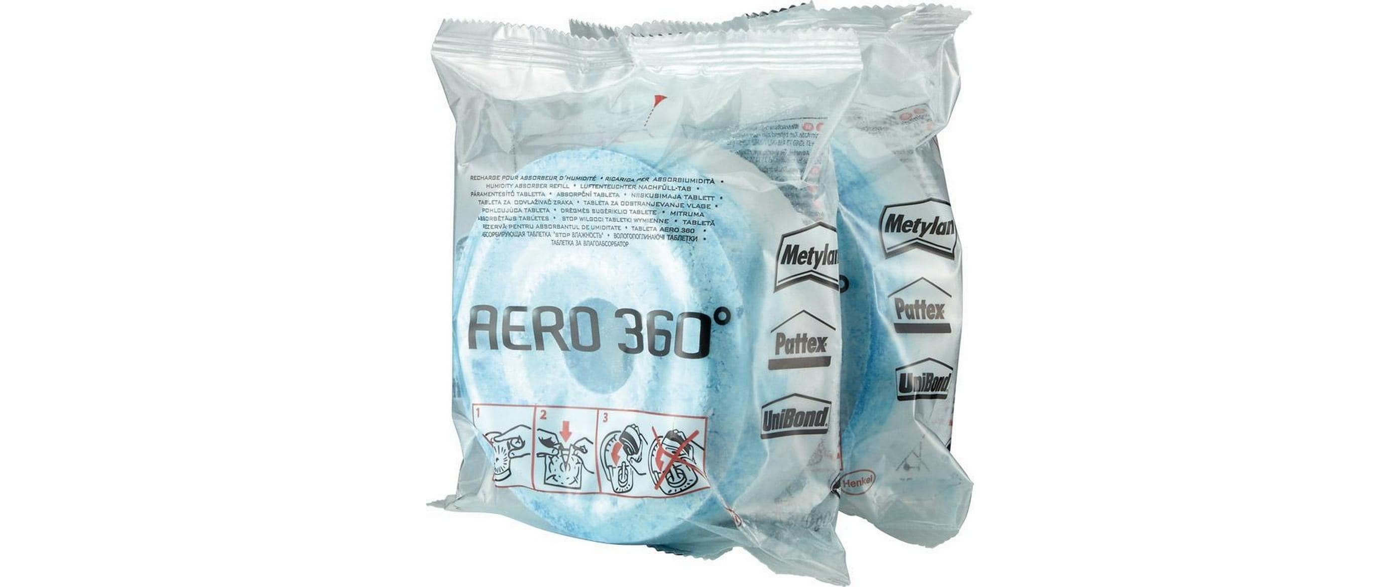 Pattex Nachfüll-Tabs Aero 360 Neutral 2 x 450 g