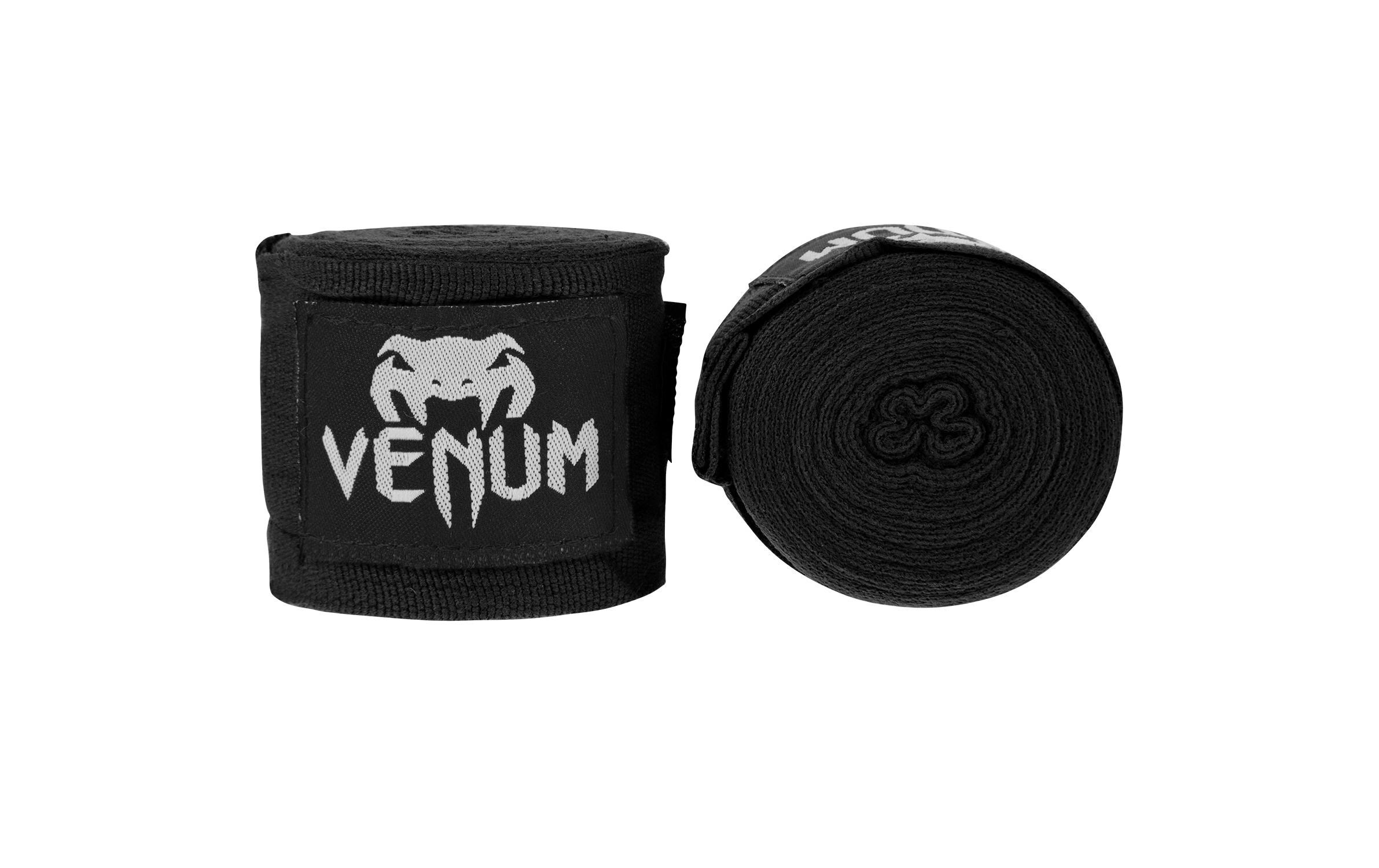 Venum Kontact Boxing Handwraps Schwarz, 4 m