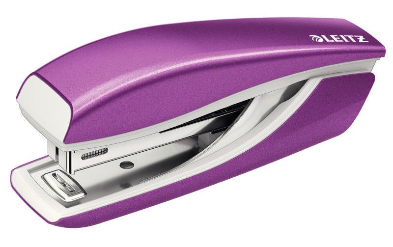 Leitz Heftgerät NeXXt Wow Mini 10 Seiten, Violett