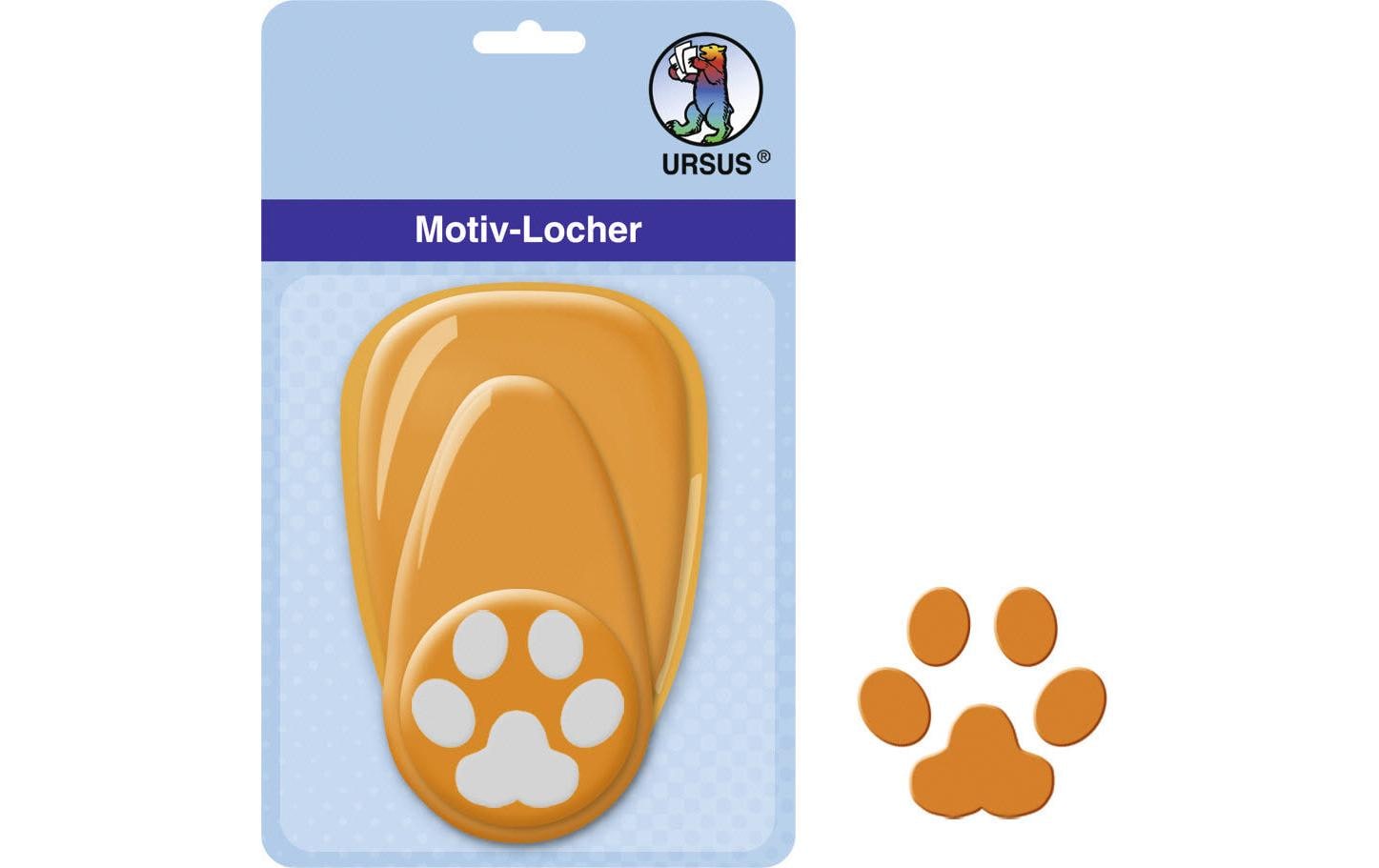 URSUS Motivstanzer Pfote mittel, 2.54 cm