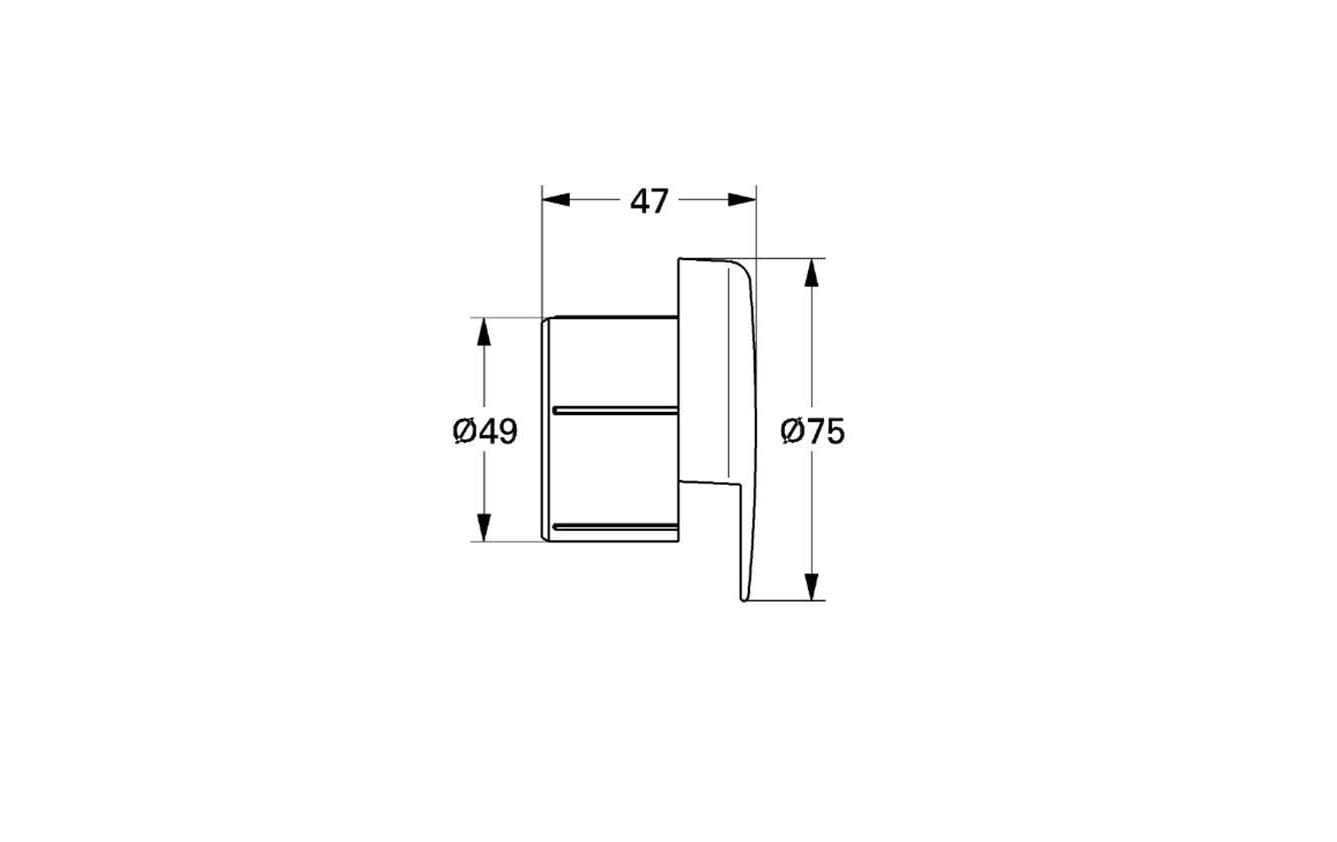 GROHE Abdeckrosette Talentofill