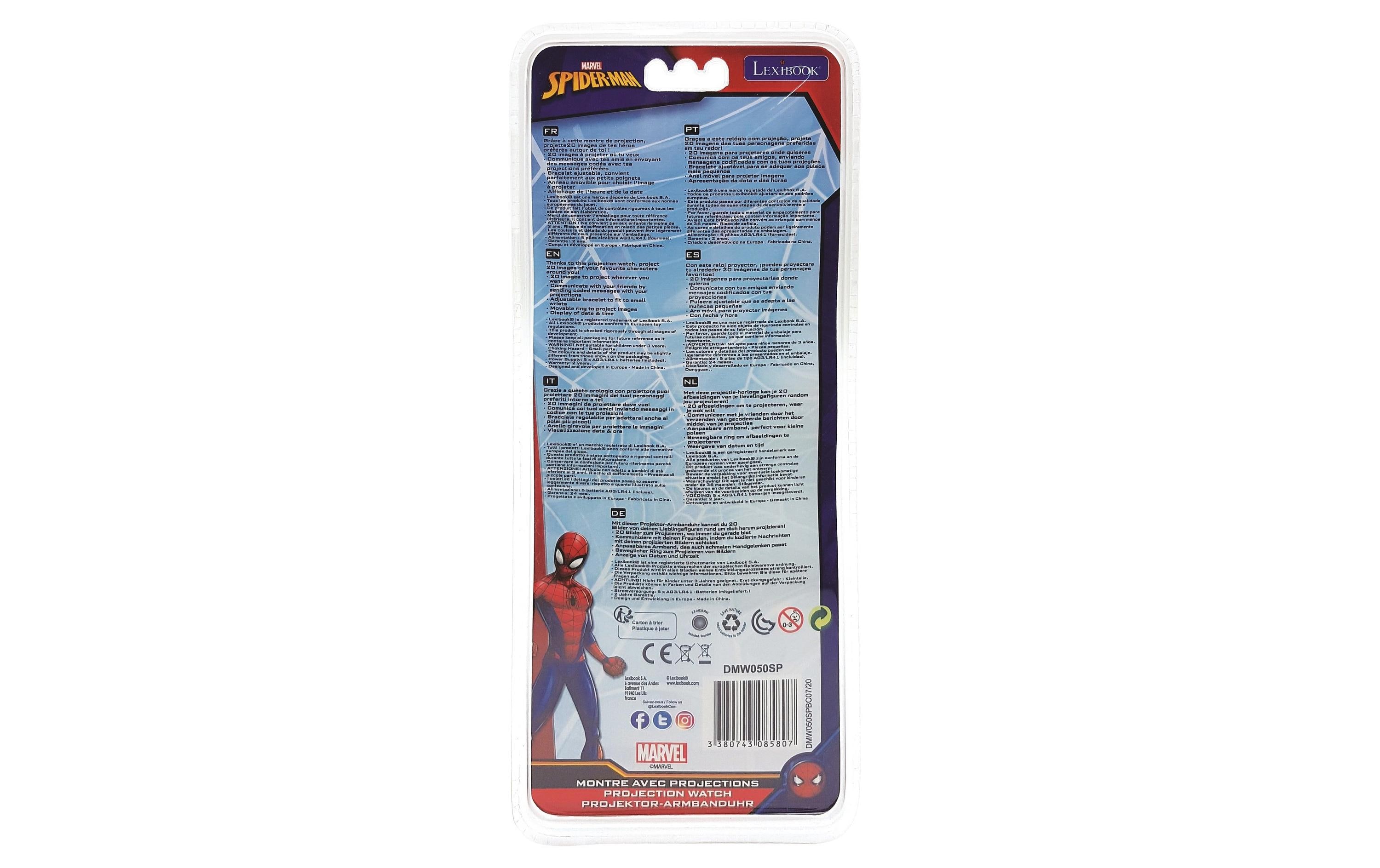 Lexibook Spider-Man Digital-Projektionsuhr