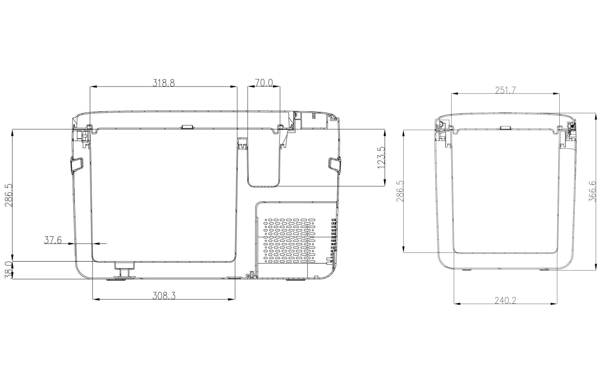 KOOR Kompressor-Kühlbox ARC 25 L