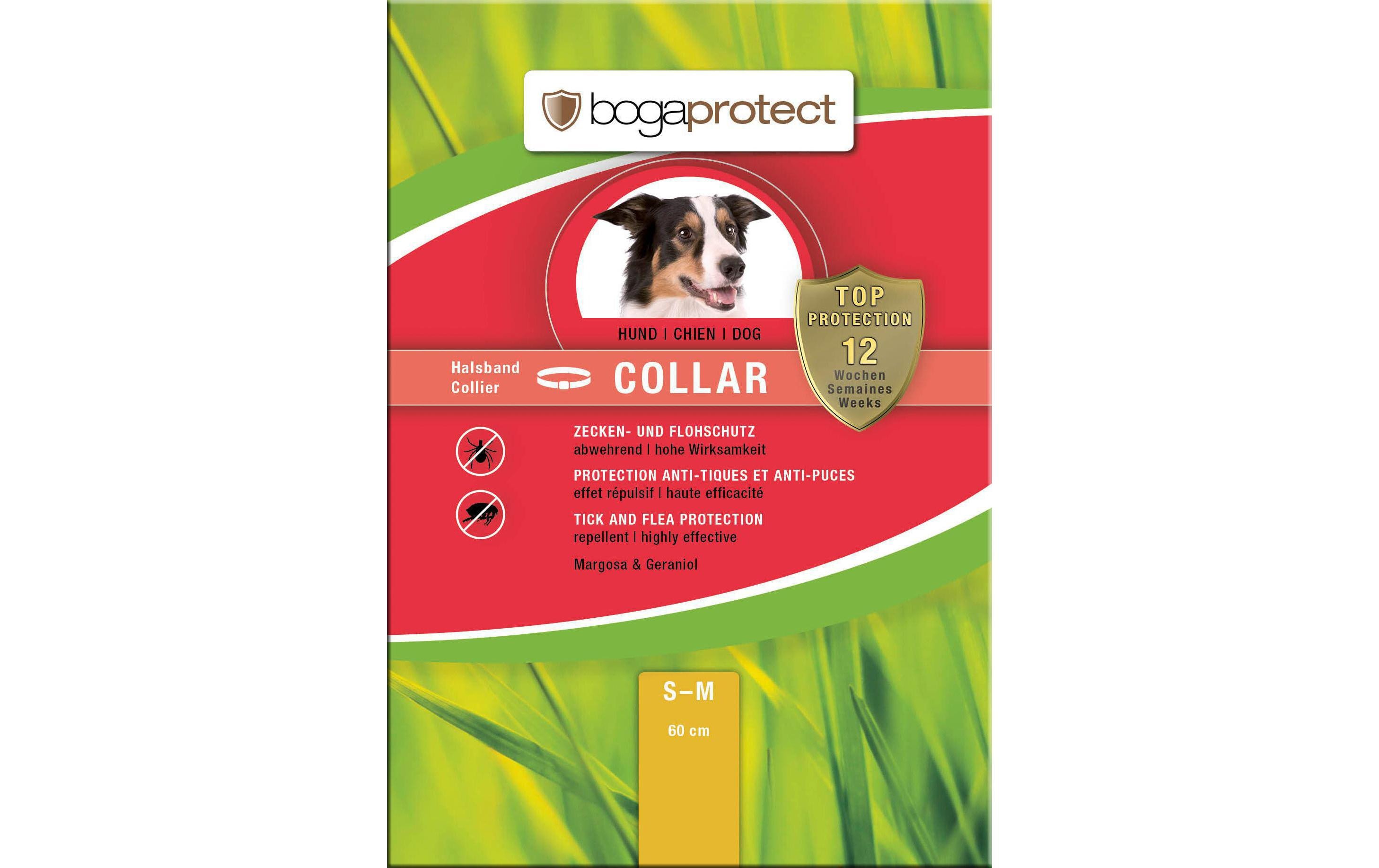 bogar Anti-Parasit-Halsband bogaprotect Collar Hund S - M