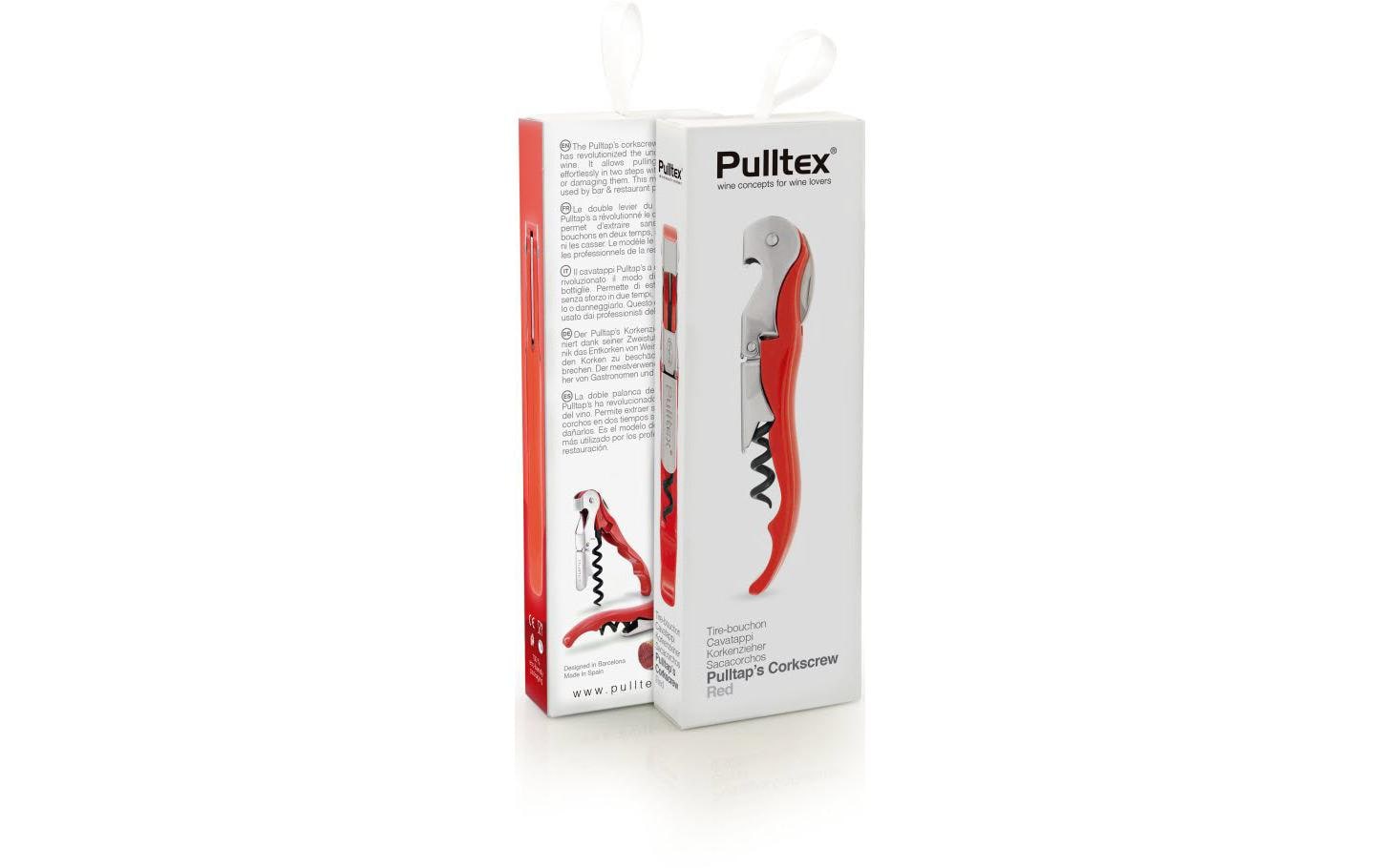 Pulltex Korkenzieher Classic Rot