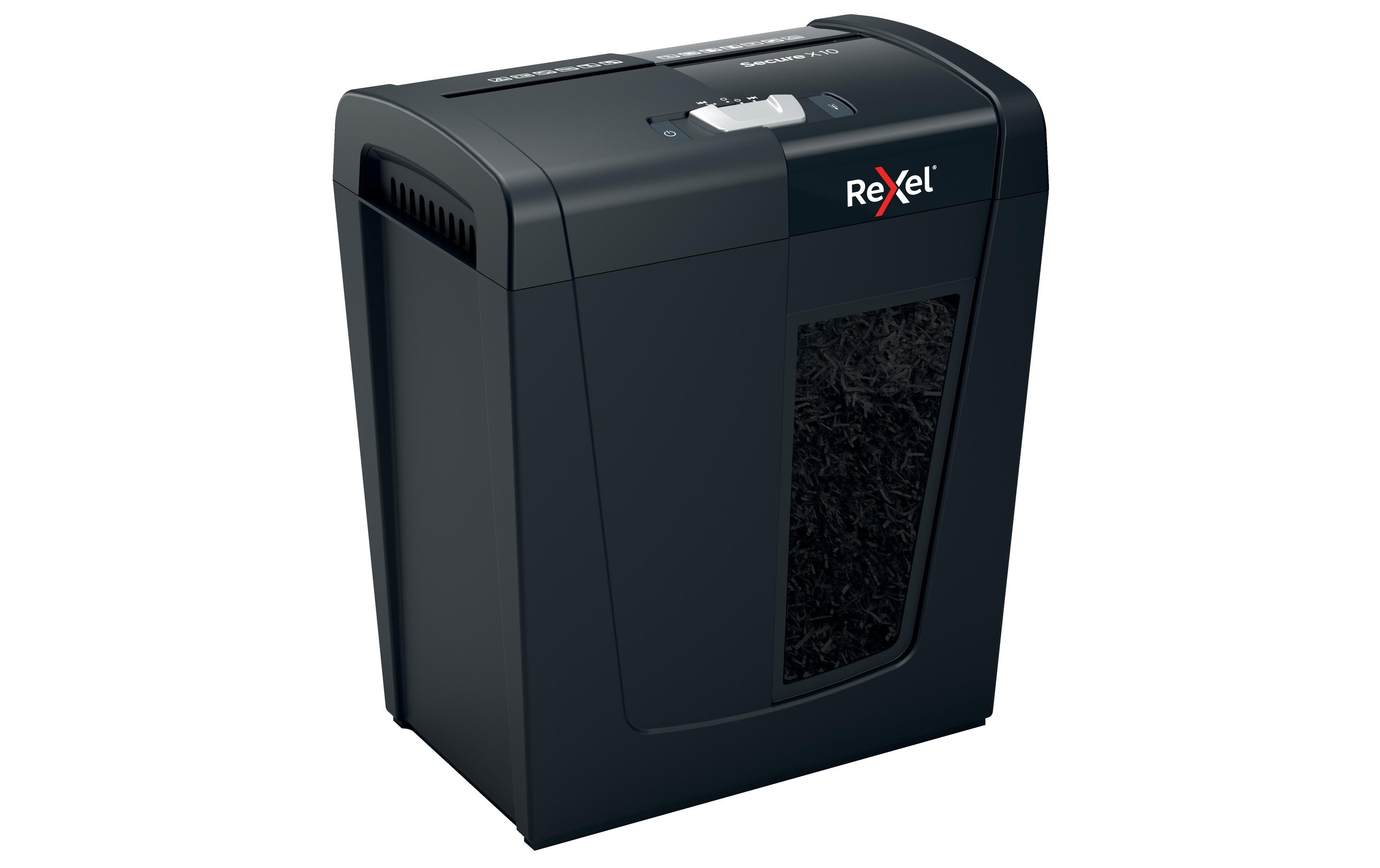 Rexel Aktenvernichter Secure X10 P-4, 10 Seiten