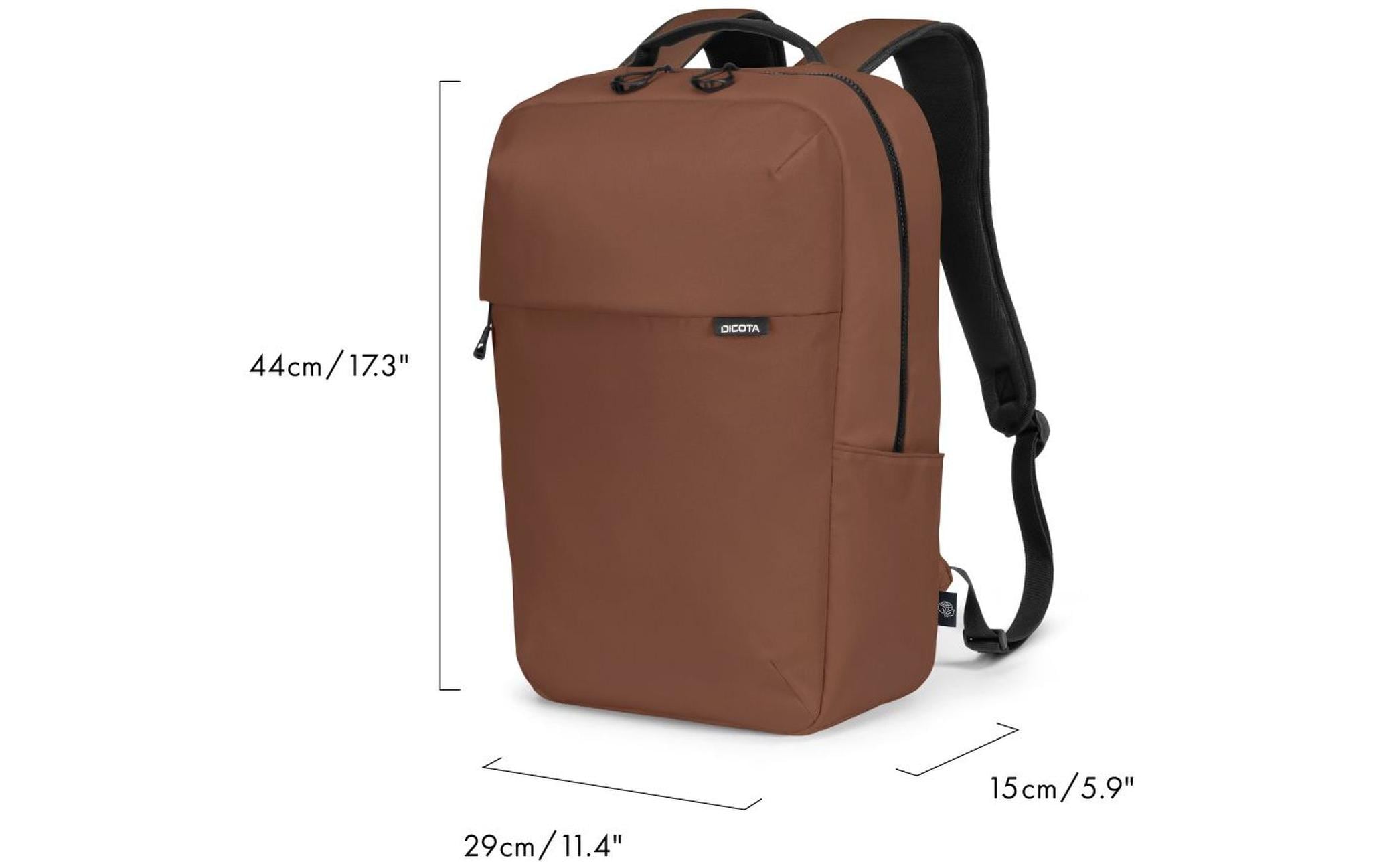 DICOTA Notebook-Rucksack Commuter 13-16 Braun