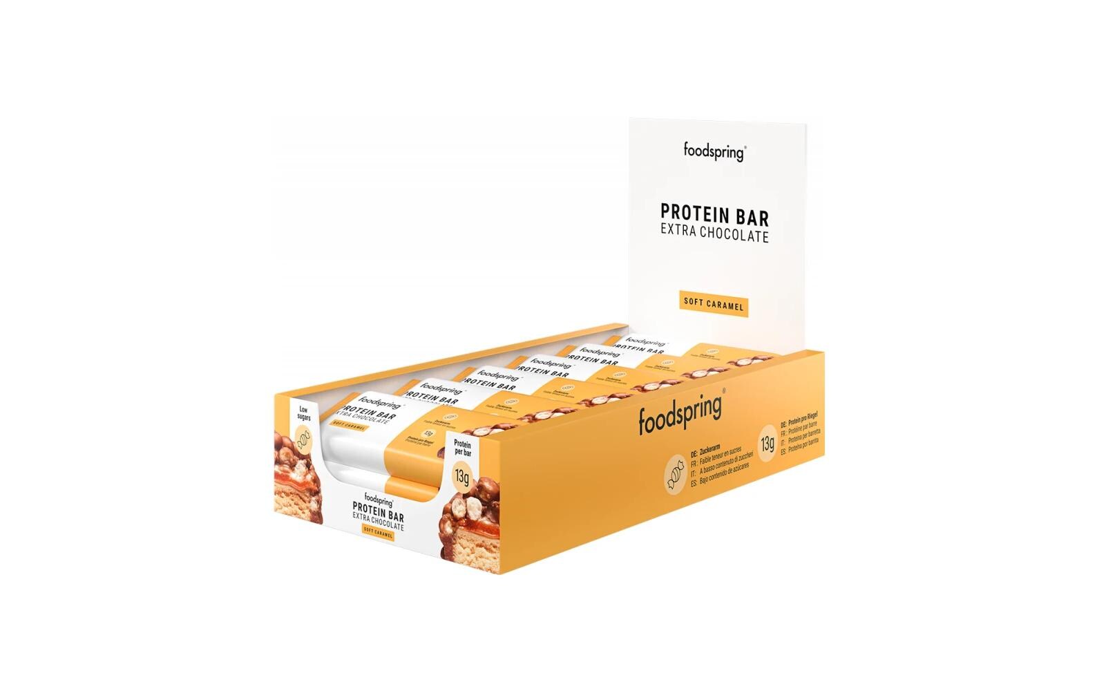 Foodspring Riegel Extra Chocolate Caramel