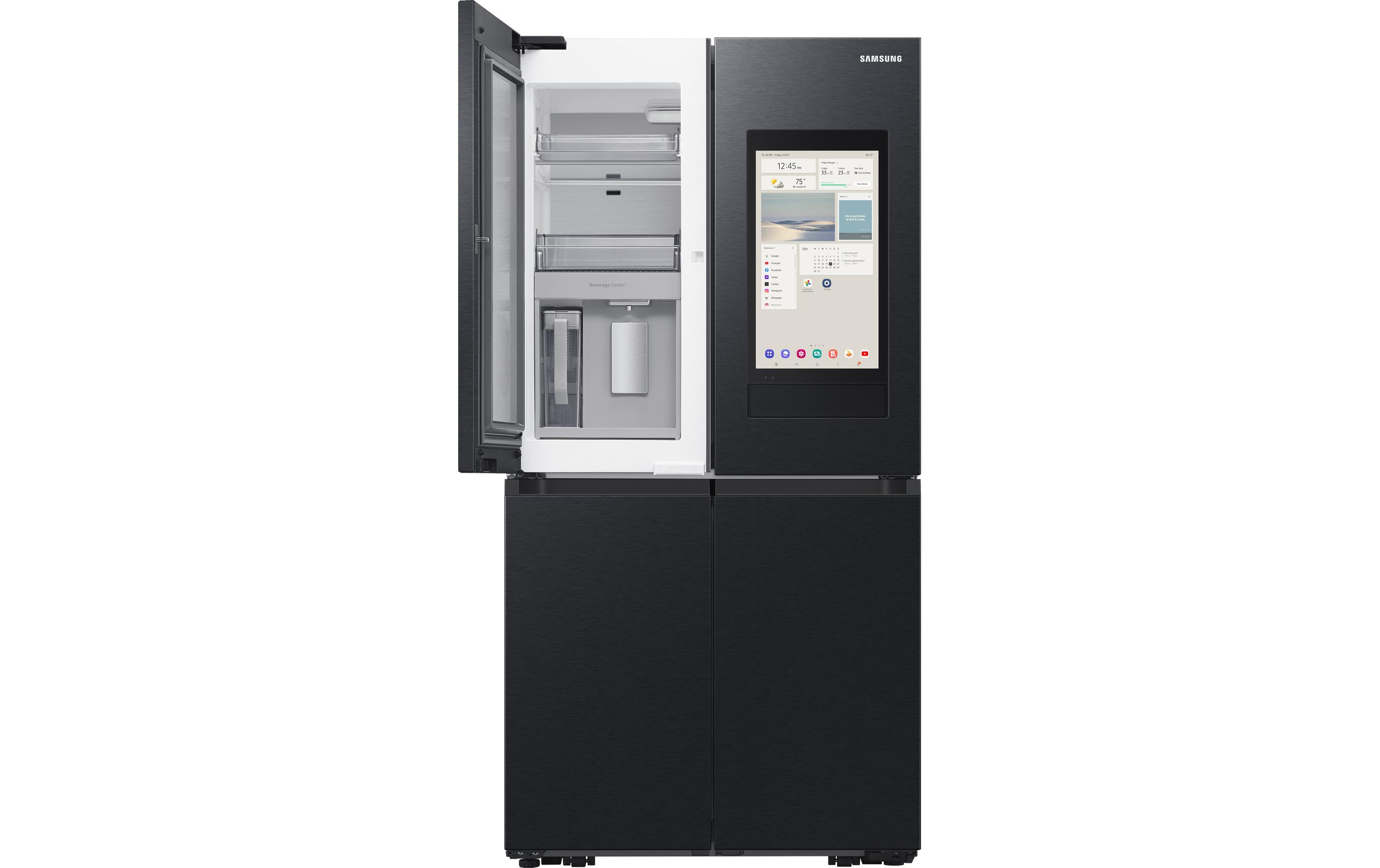 Samsung Foodcenter RF9000D French Door AI Family Hub Anthrazit