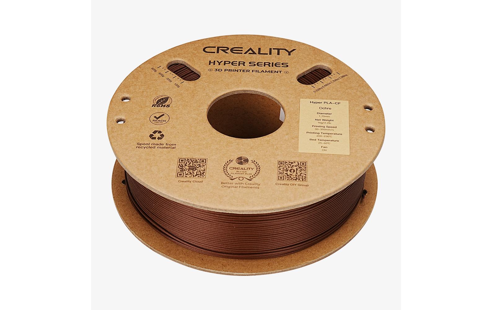 Creality Filament PLA Hyper Carbon Ocker, 1.75 mm, 1 kg