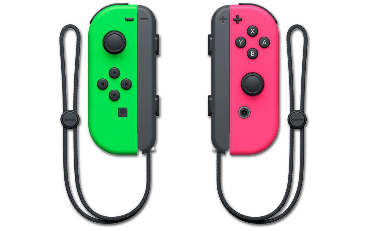 Nintendo Switch Controller Joy-Con Set Neon-Grün/Neon-Pink